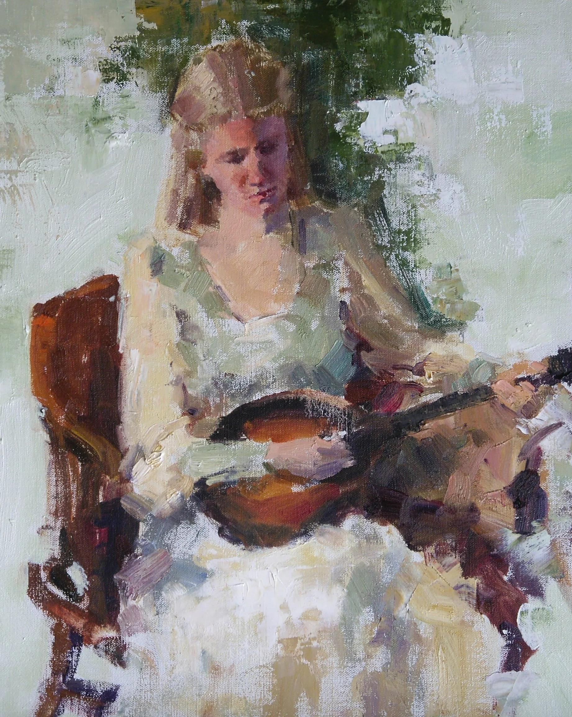 Mandolin
Oil on linen
20 x 16 inches