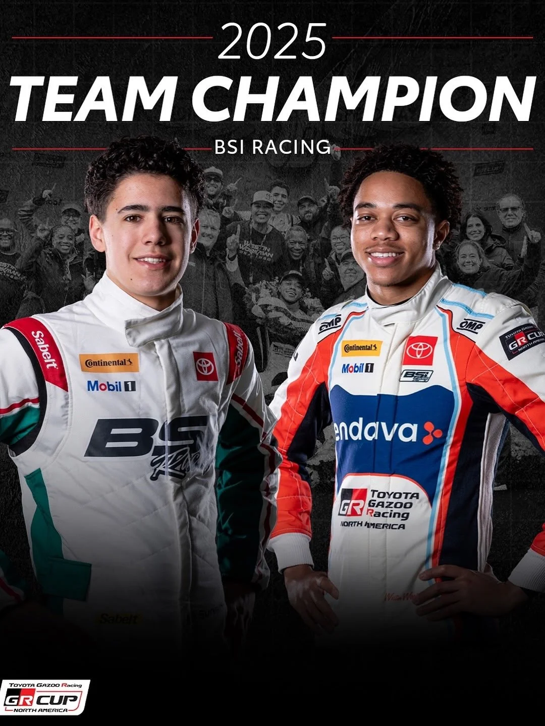 BSI Racing and Westin Workman Sweep 2025 Toyota GR Cup Championships