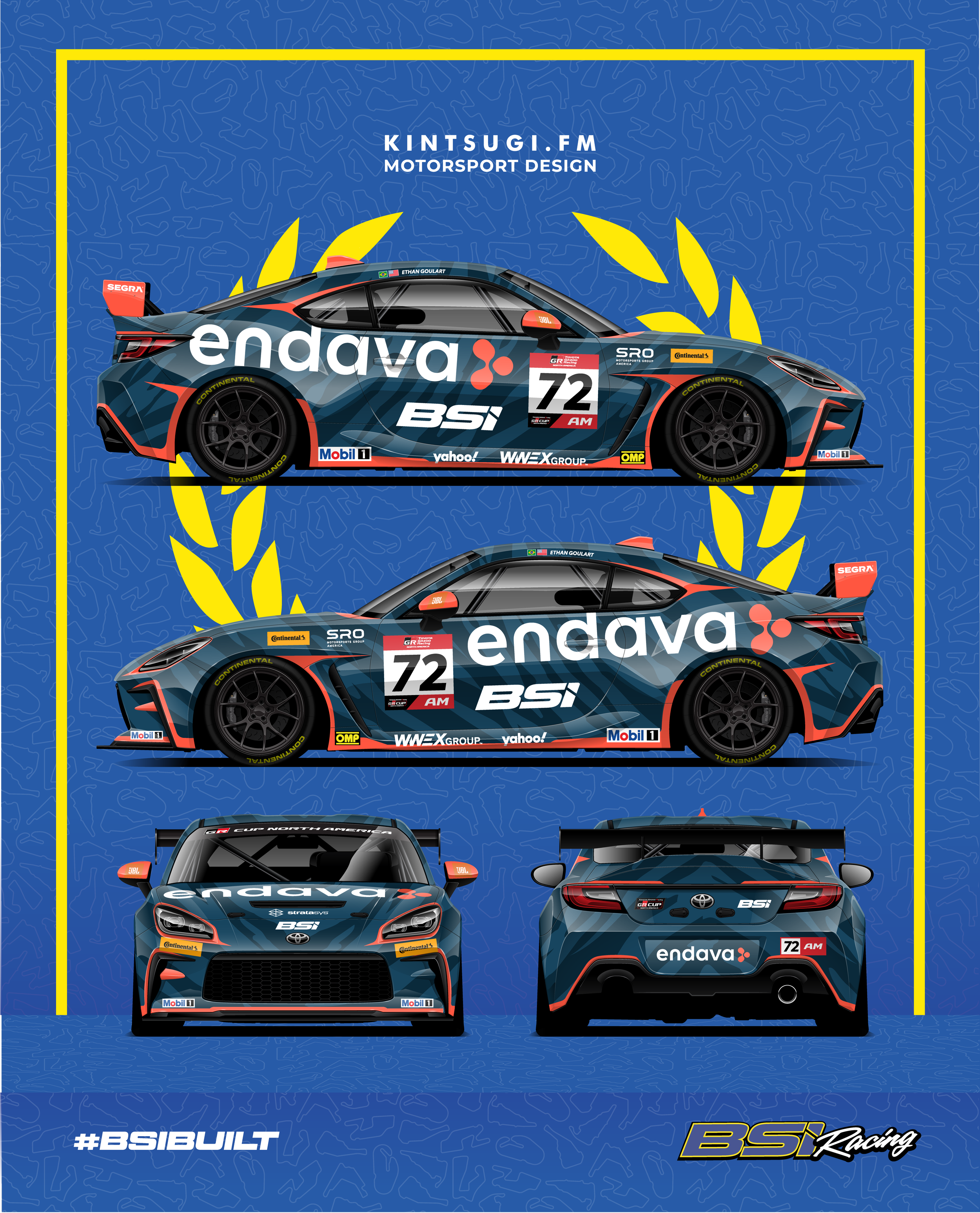 BSI Racing Announces 2026 Toyota GR Cup Driver Lineup Ahead of SRO America Season