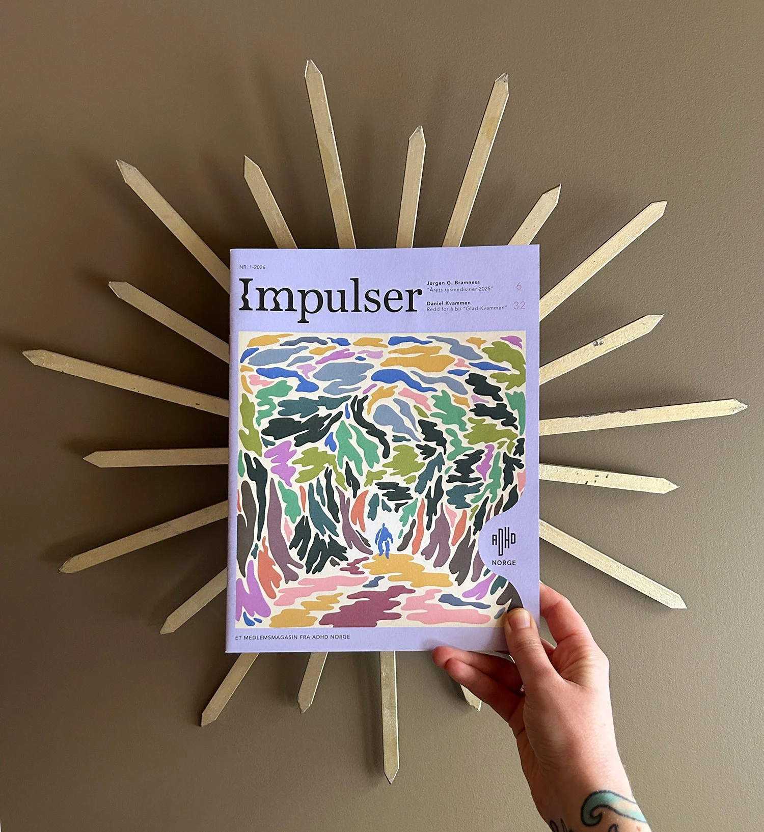 Forsideillustrasjon: ADHD Norge