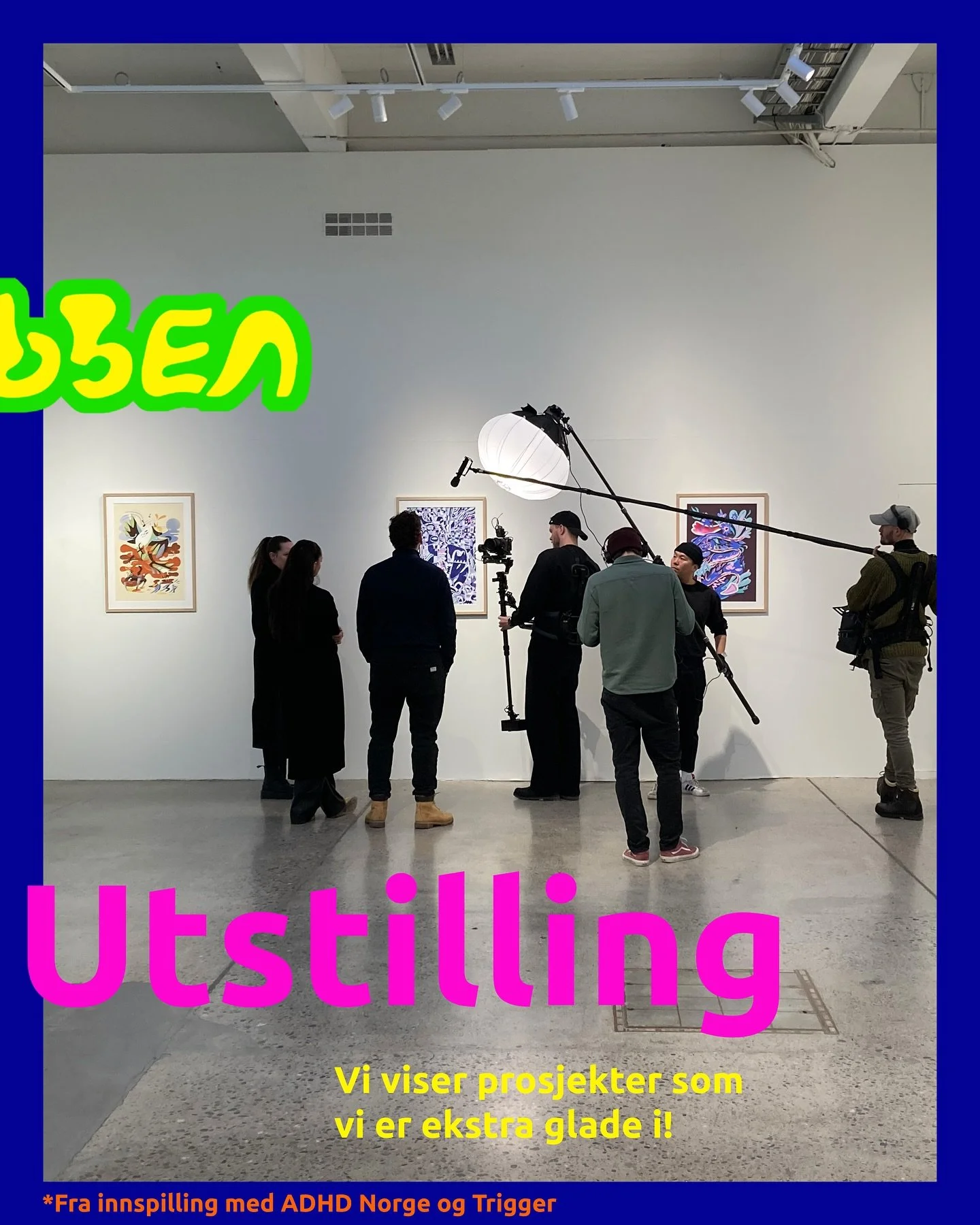 HEIAKLUBBEN PÅ OSLO KULTURNATT
Et av høydepunktene fra i fjor var samarbeidet med @adhdnorge og @triggeroslo 💚
Et viktig prosjekt med et budskap som passer illustrasjon perfekt!
Møtene vi hadde med Anette, Rasmus og Lars Erik