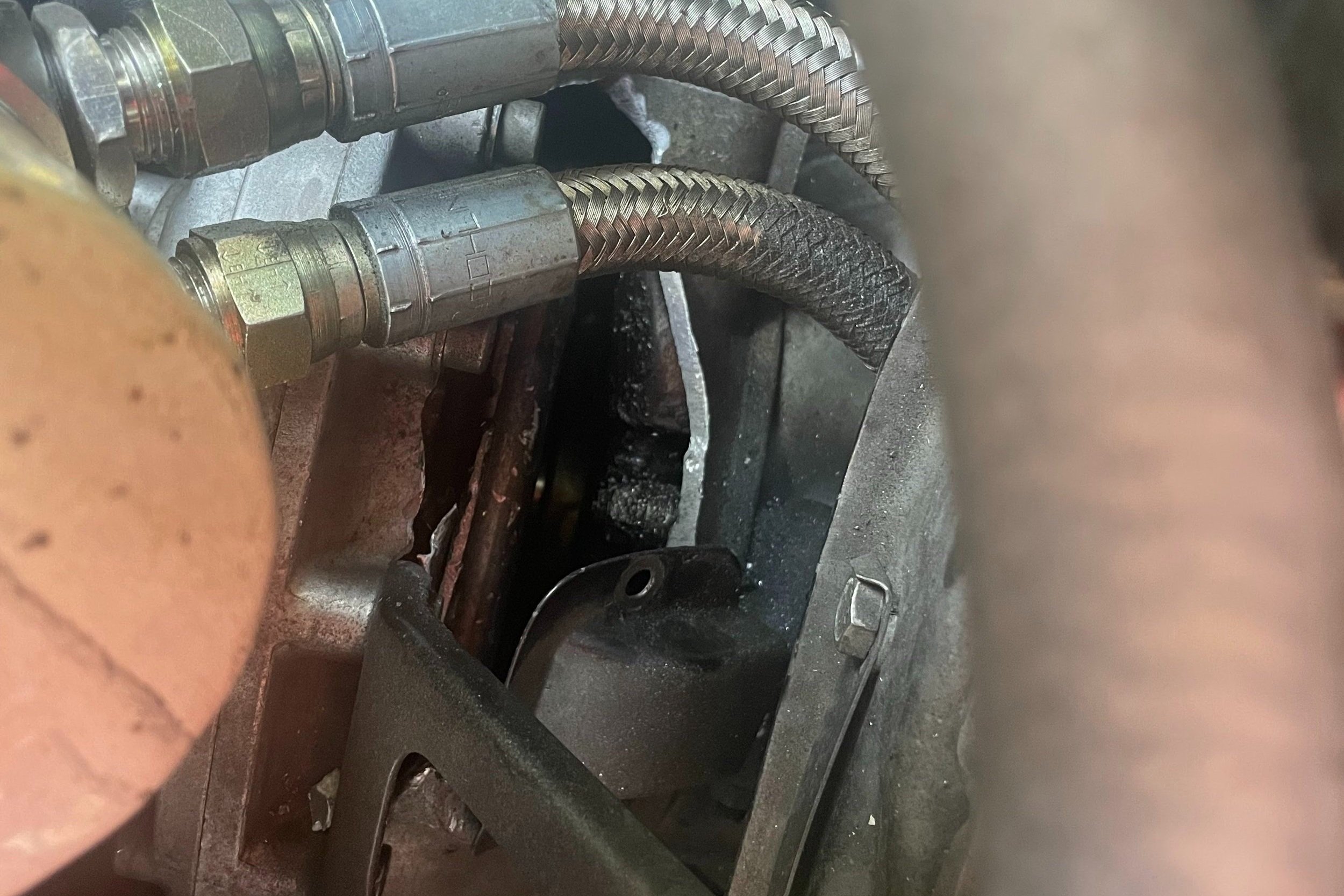 Fulvia Getriebe Reparatur wegen geborstener Kupplungs Druckplatte