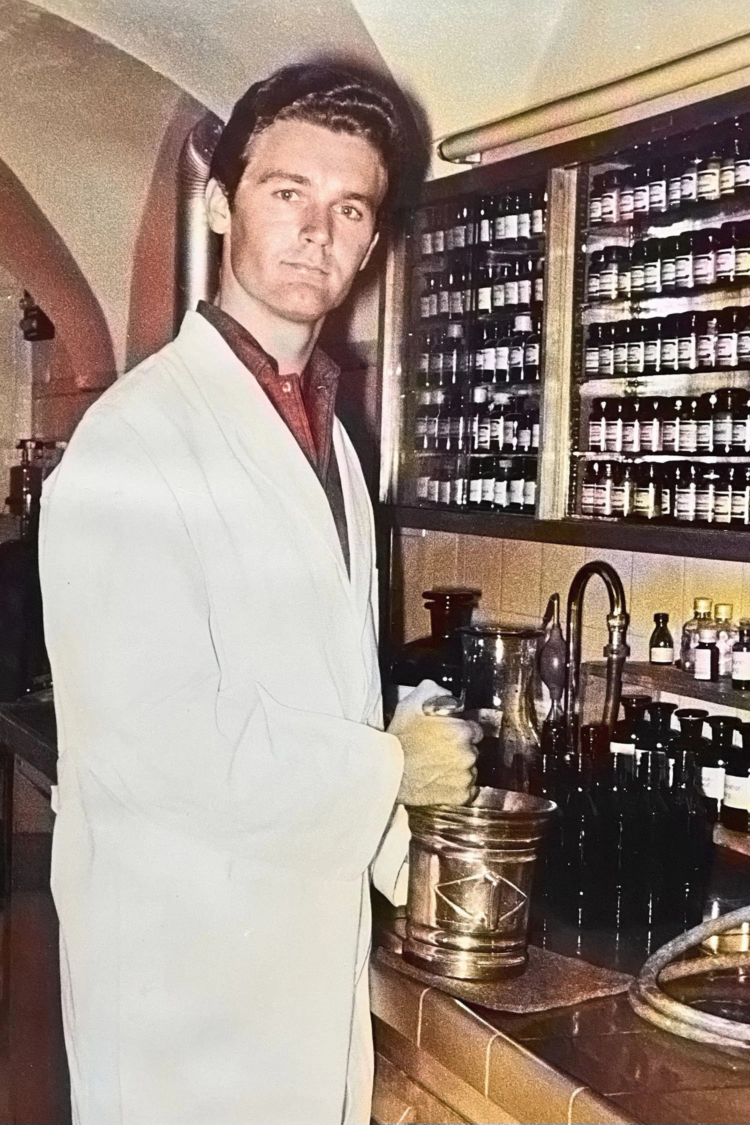 Pharmaziestudent Harald Kretzer