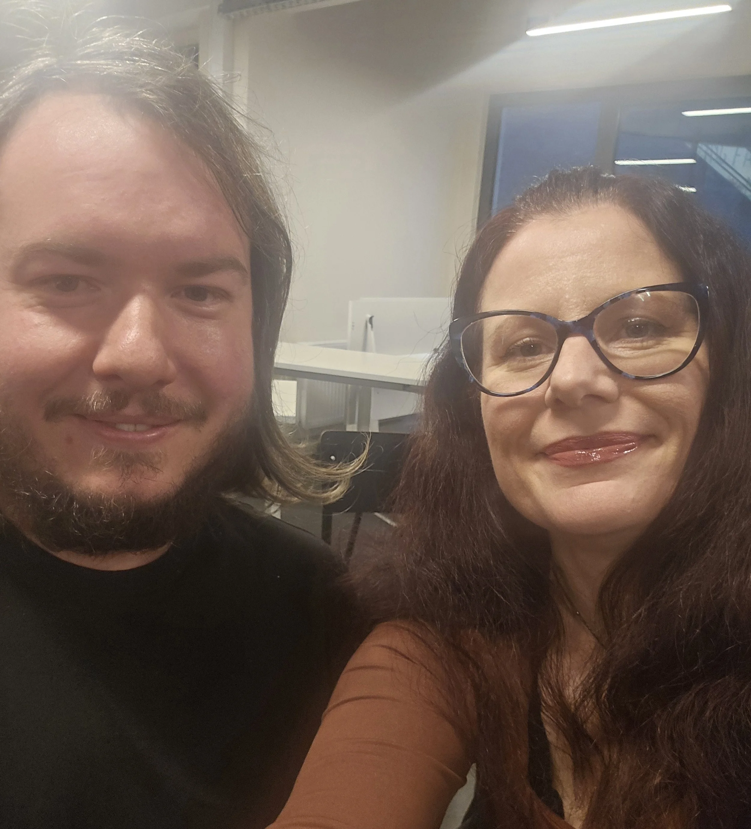 Piotrek and Sarah at BEtaLarp 1.jpg