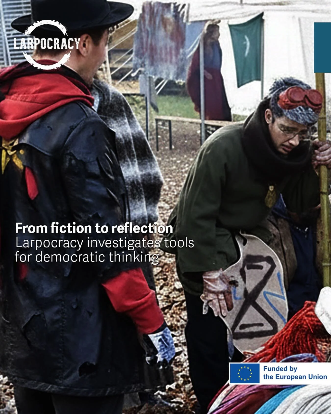 By placing participants inside imagined political worlds, larps create a degree of distance from everyday identities and positions.

A key outcome of Larpocracy is the development of practical tools for using live-action role-play in democratic and c