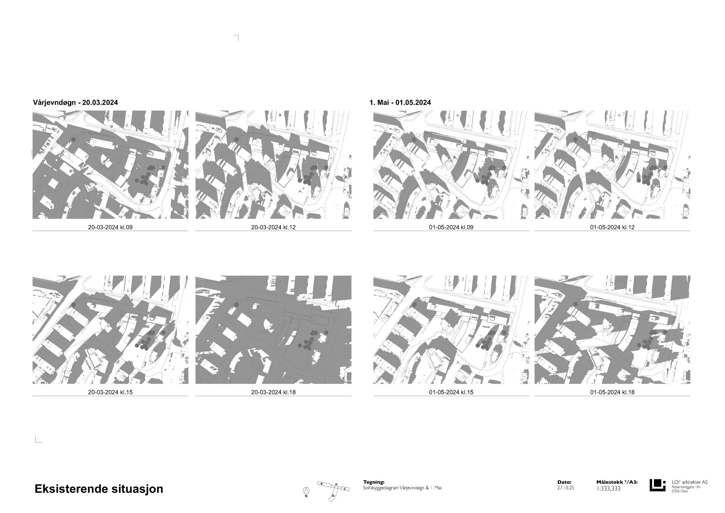 511 Sol_skyggediagram Vårjevndøgn &amp; 1. Mai