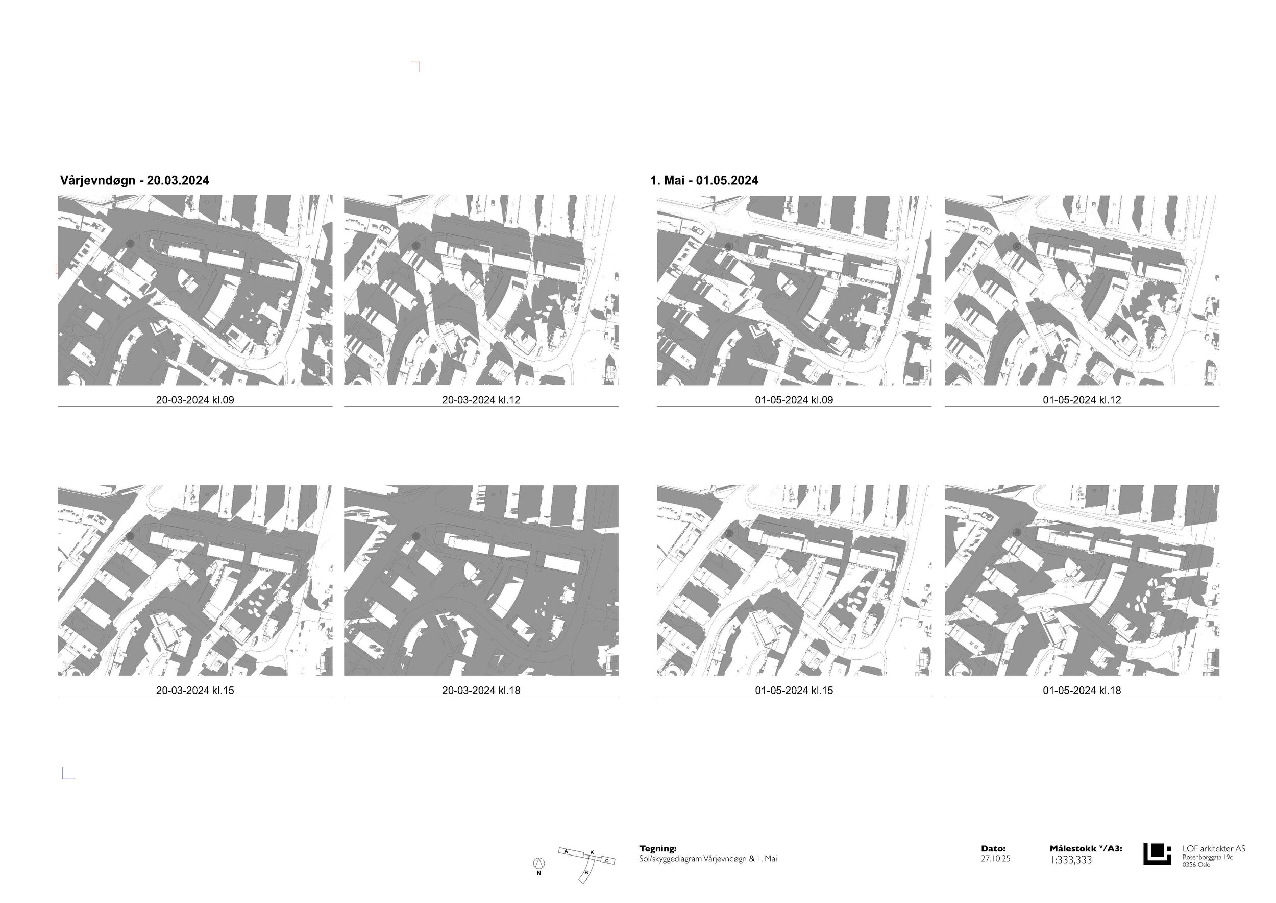 521 Sol_skyggediagram Vårjevndøgn &amp; 1. Mai