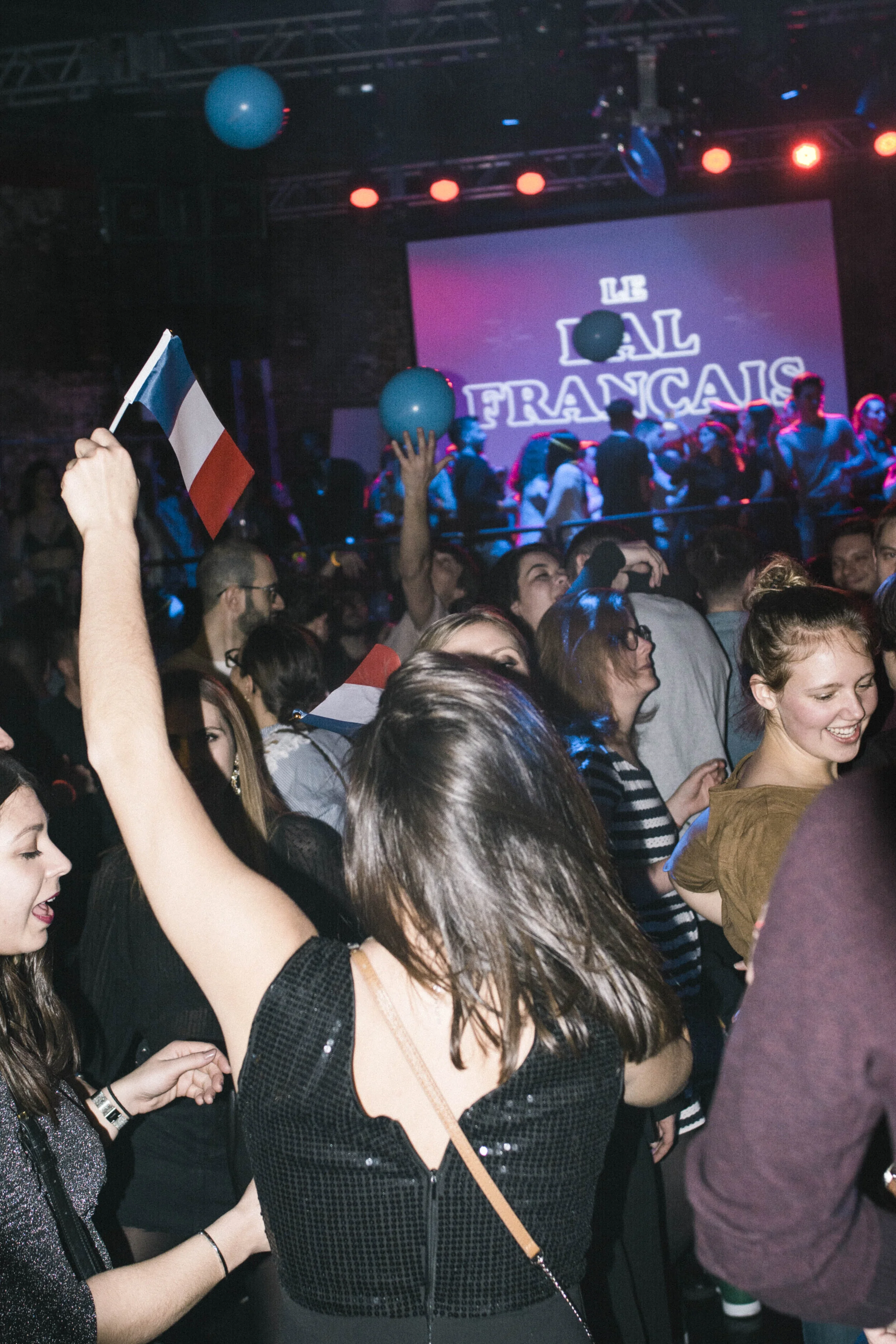 Photographie de soirée au Bal Français, Brooklyn, New York
