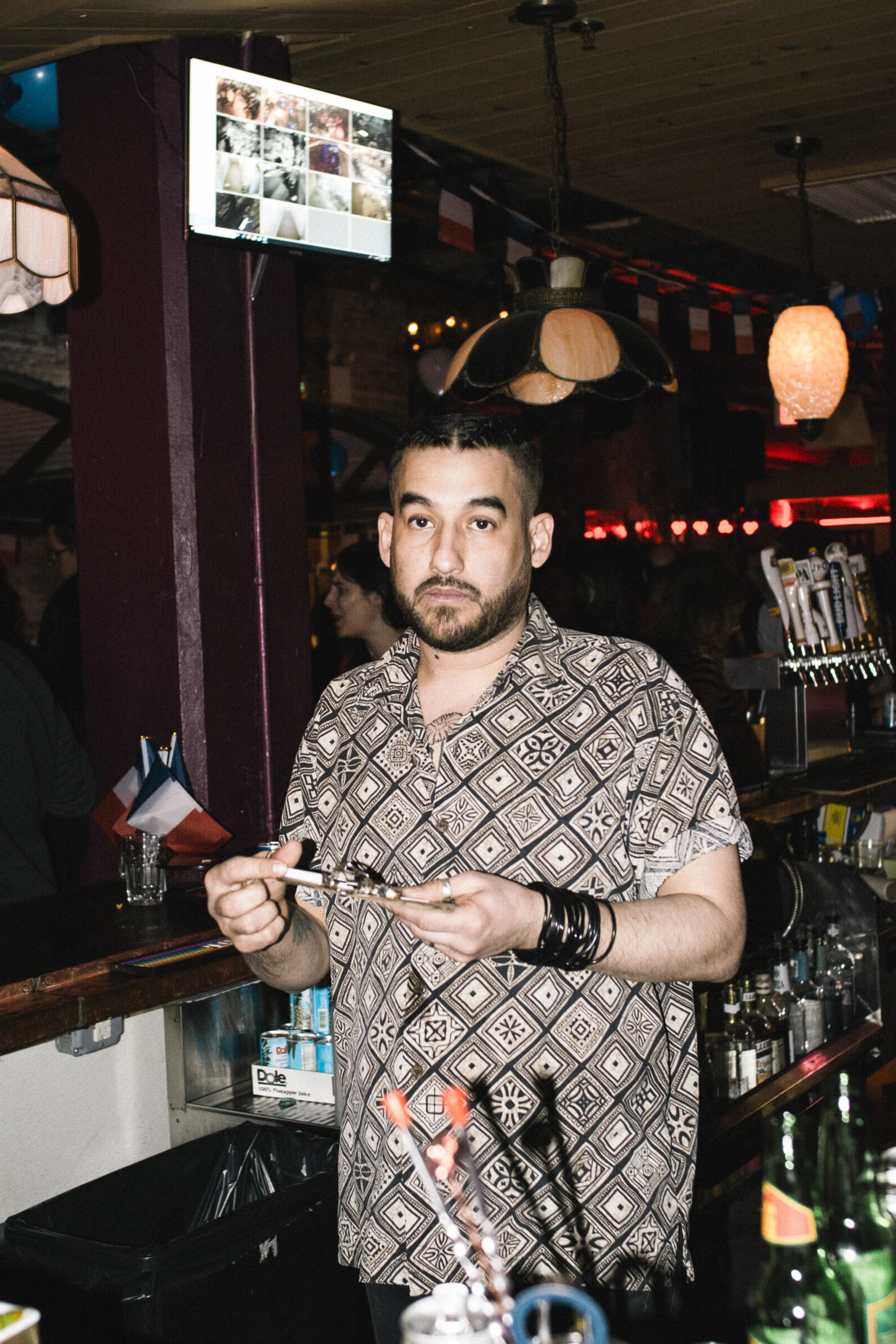 Photographie de soirée au Bal Français, Brooklyn, New York