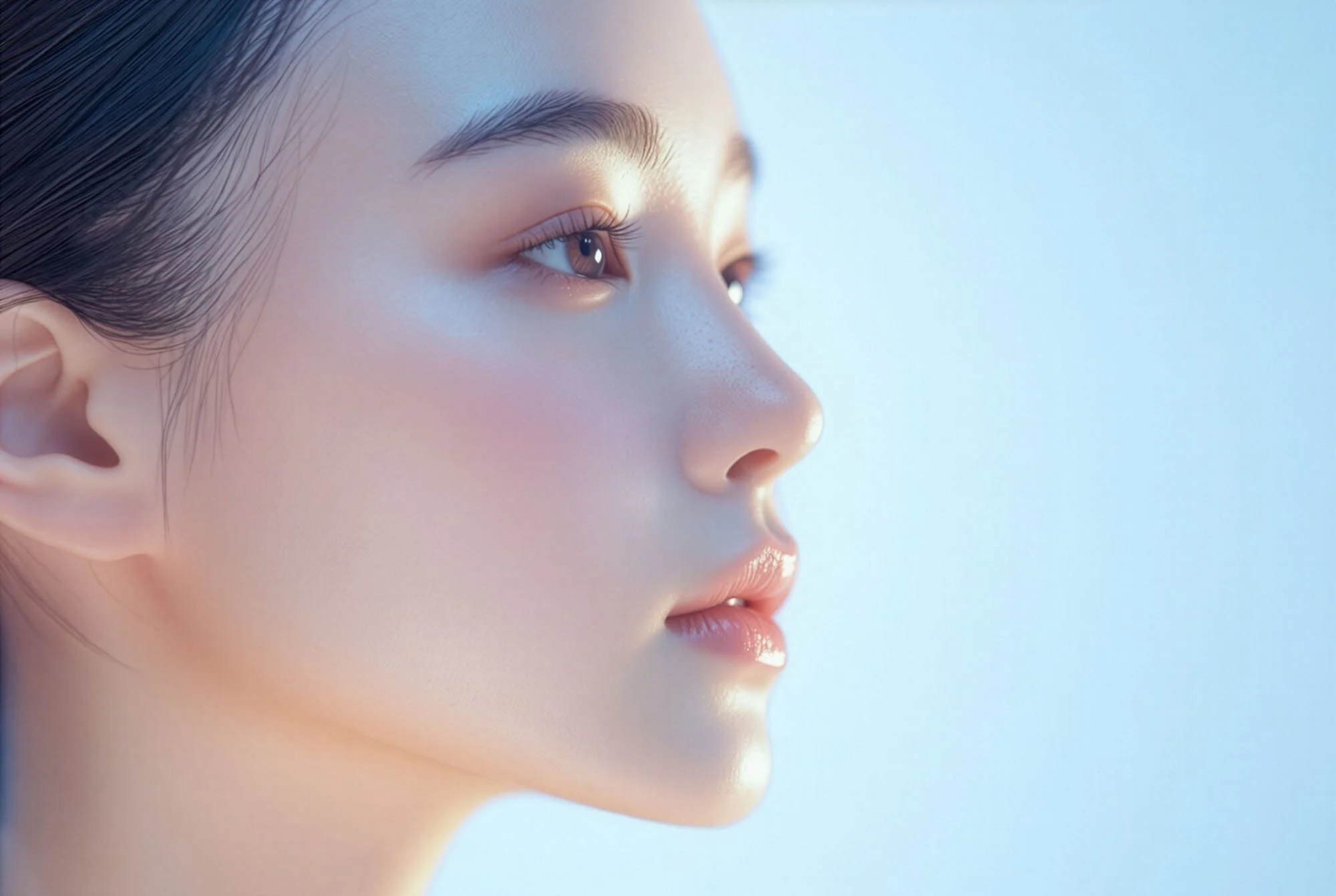 Koreanische Augenbrauen Microblading