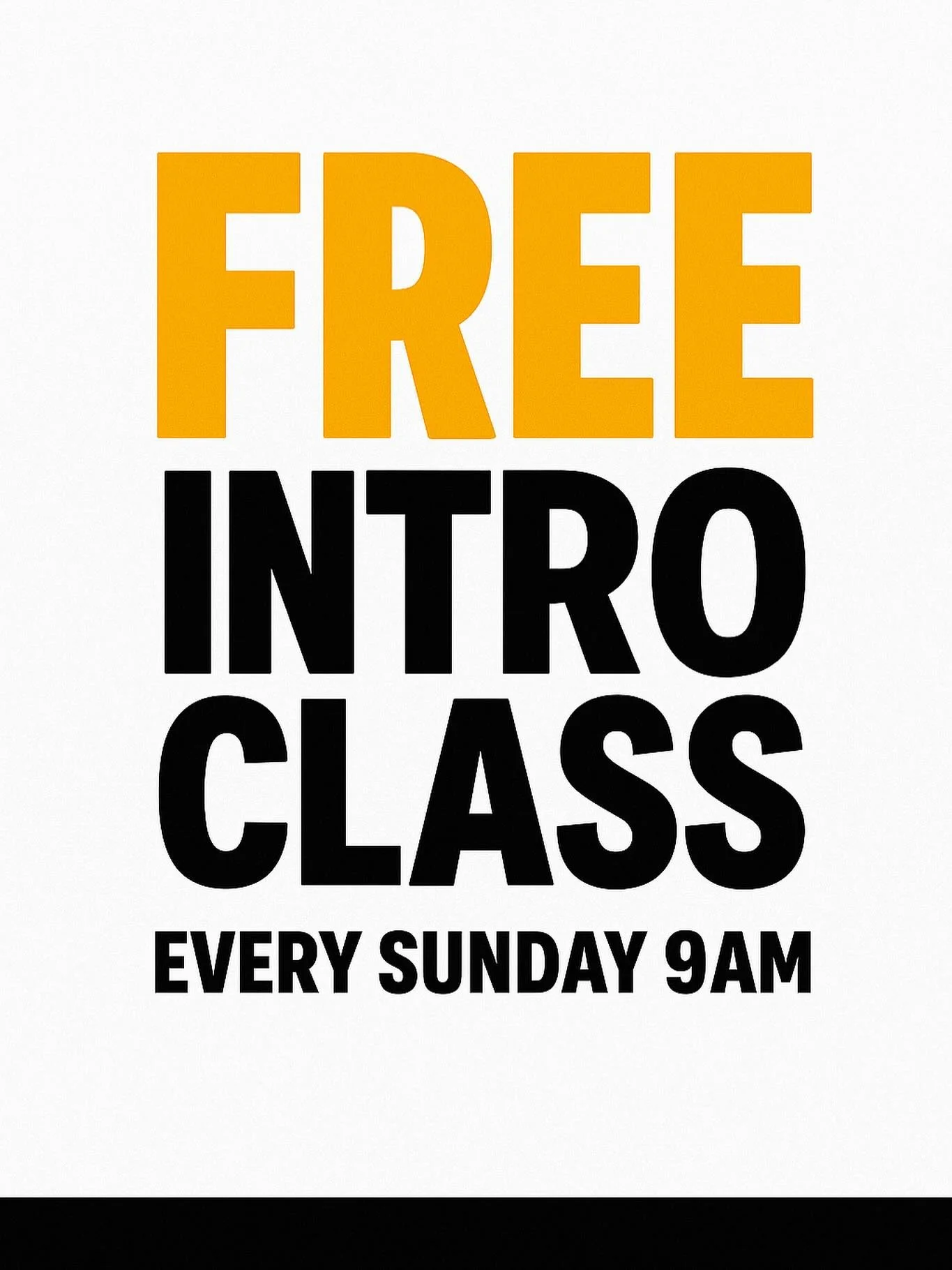 Intro Class &ndash; Every Sunday 9am

Curious about joining More Training?
Every Sunday at 9am we run a free introductory class where you&rsquo;ll:

* Learn the core functional movements we use
* Do a short example workout
* Get a feel for or gym and