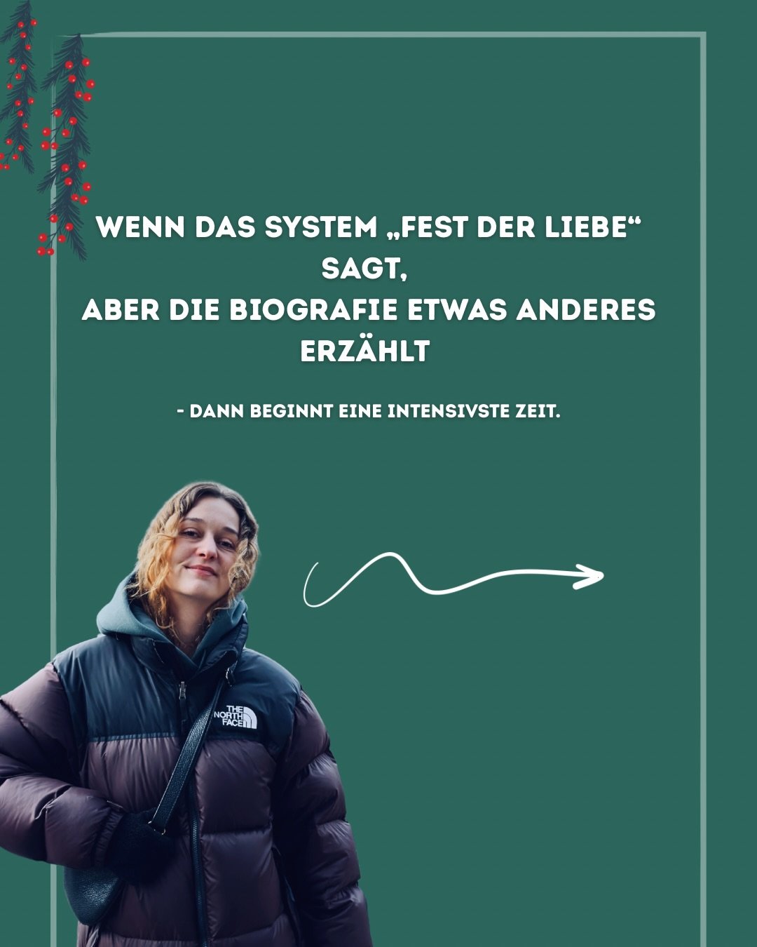 In meiner Arbeit in der Jugendhilfe &ndash; und auch privat &ndash; erlebe ich jedes Jahr aufs Neue, dass Weihnachten nicht f&uuml;r alle ein Fest der Liebe ist. F&uuml;r viele junge Menschen bedeutet diese Zeit emotionale Unsicherheit, alte Erinneru