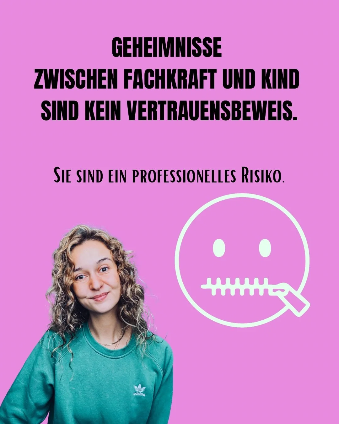 &bdquo;Aber du darfst es niemandem sagen.&ldquo; 
Genau hier beginnt professionelle Verantwortung.

In der Kinder- und Jugendhilfe arbeiten wir nicht beziehungsfrei. Und auch nicht machtfrei. 
Exklusive Geheimnisse b&uuml;ndeln Wissen &ndash; und dam