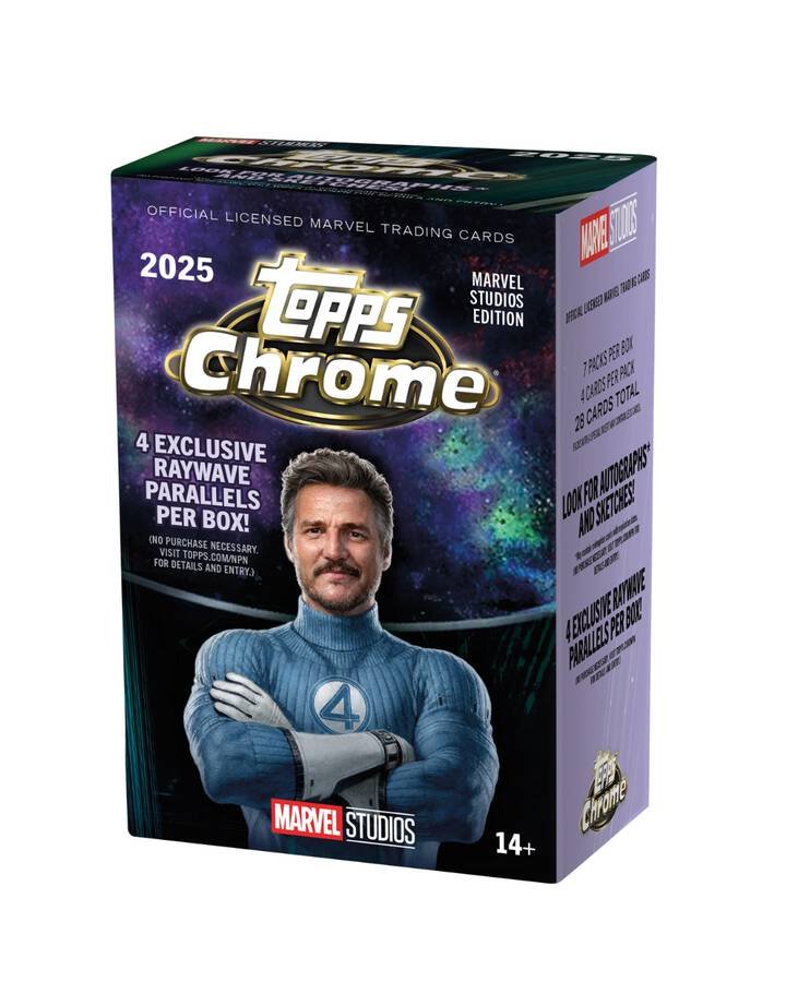 Topps Marvel Cinema Chrome 2025 - Value Box