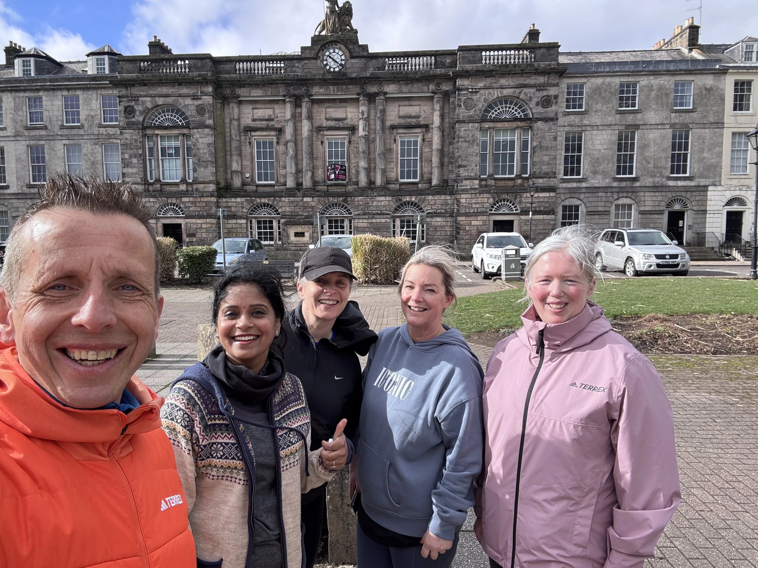 Runners from my 0-5k in 8 weeks group at the end of a session