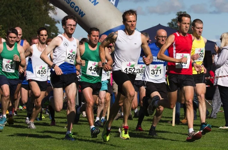 Runners at the Perth 10k Race