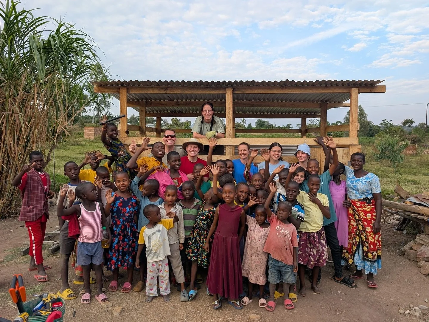 Goat shed building has been one of the highlights amongst teams this summer. Not only are they fun to build as a team but make such a difference to local families who breed the goats. Join us next year to get involved in some goat shed building! Appl