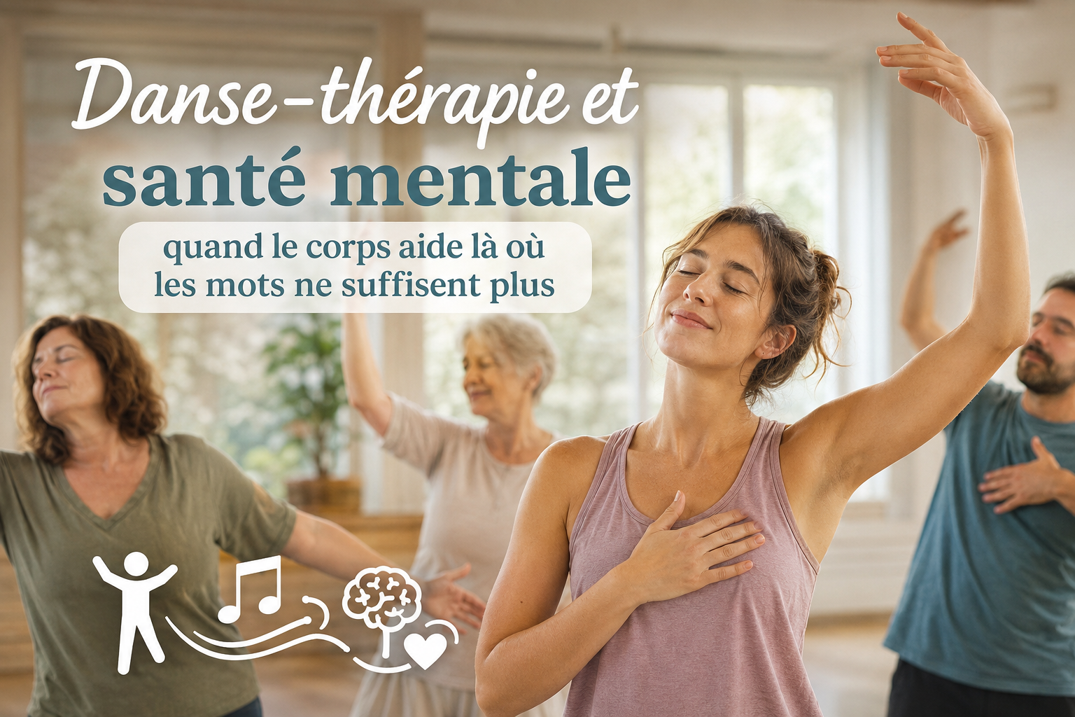 Danse-thérapie et santé mentale : quand le corps aide là où les mots ne suffisent plus