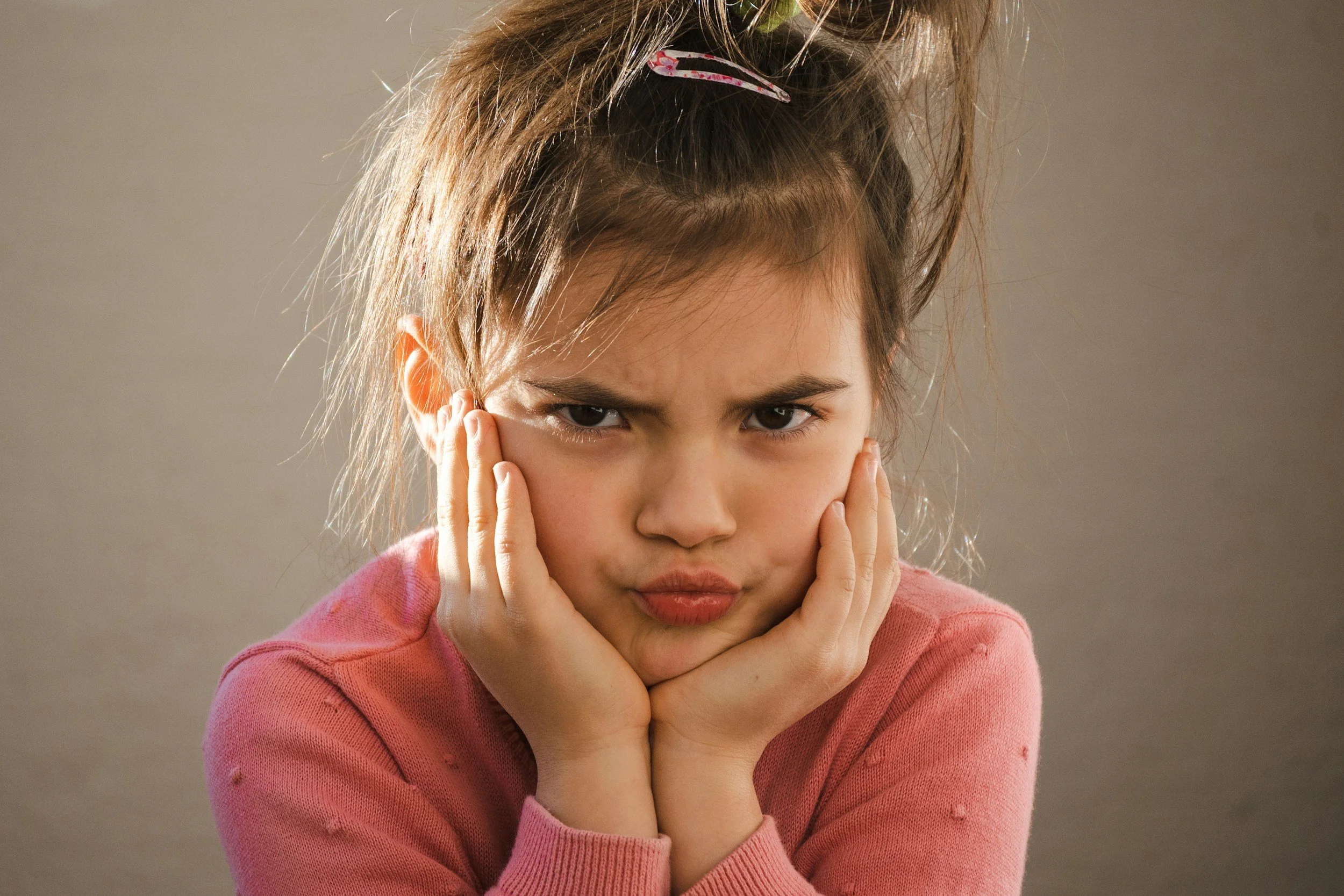 Grumpy toddler