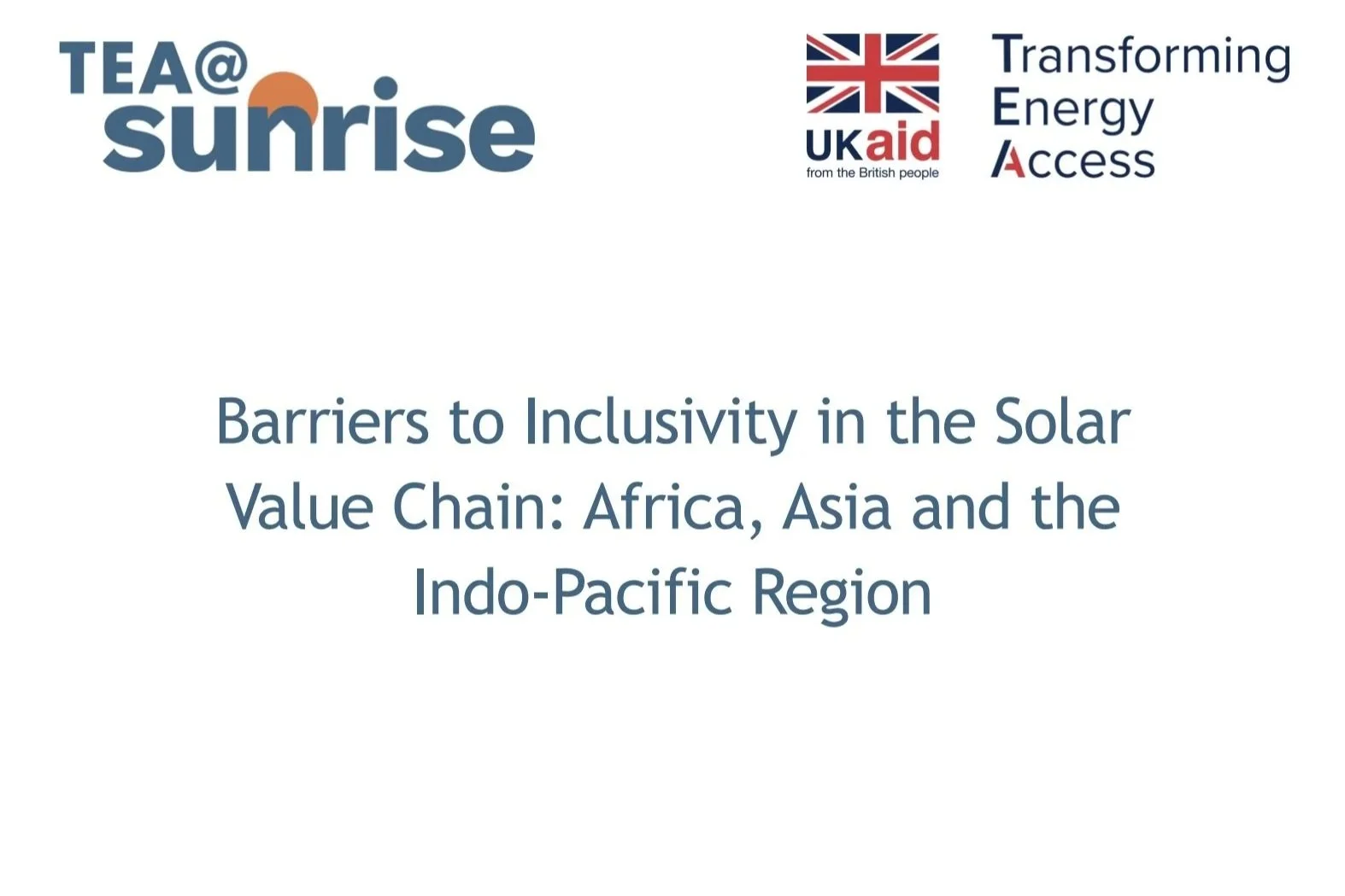 Barriers to Inclusivity in the Solar Value Chain: Key Insights from a JustGESI Xchange Seminar&nbsp;