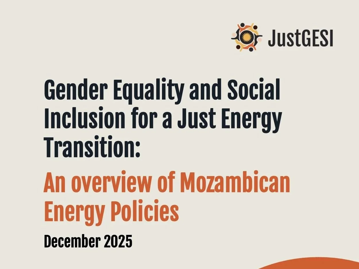 Gender Equality and Social Inclusion for a Just Energy Transition: An overview of Mozambican Energy Policies [Policy Report] 