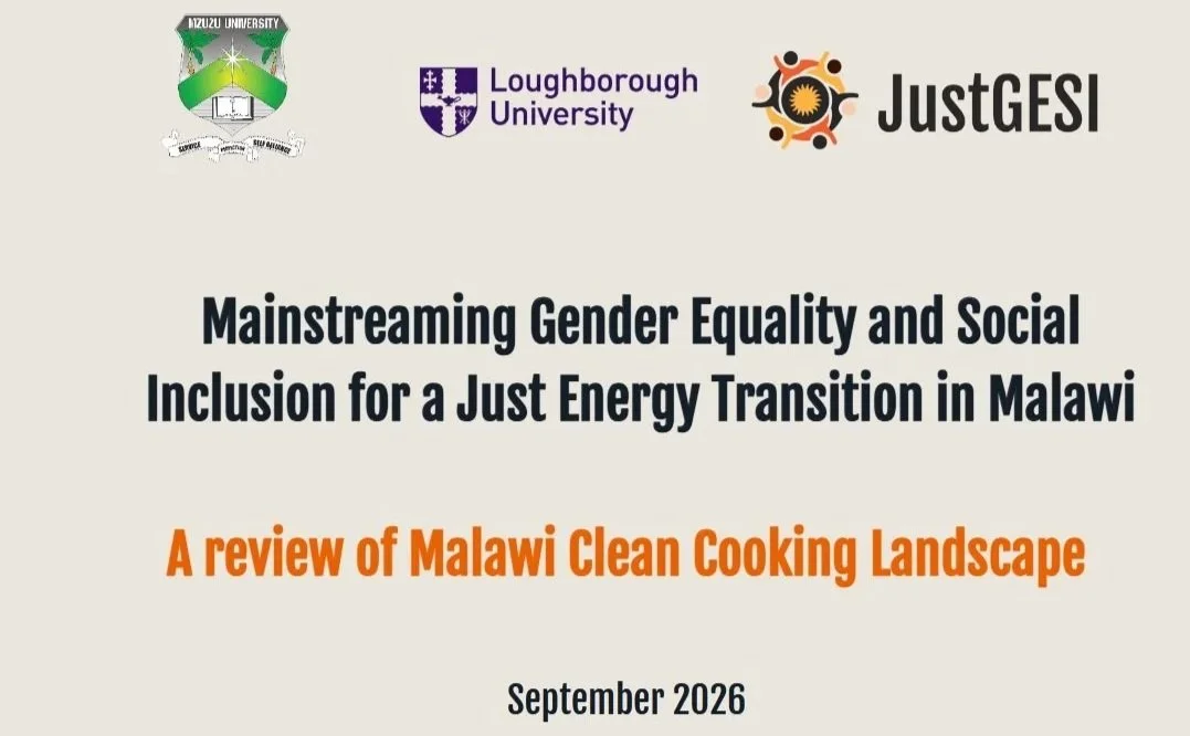 Mainstreaming Gender Equality and Social Inclusion for a Just Energy Transition in Malawi: A Review of Malawi’s Clean Cooking Landscape