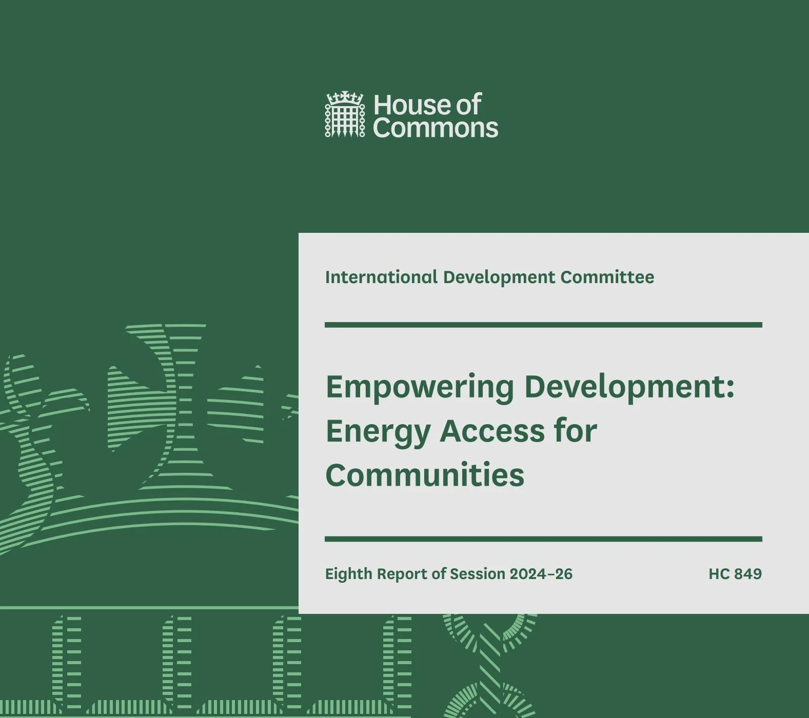 JustGESI PI’s CESET Research Featured in the UK Parliamentary Report on Community Energy