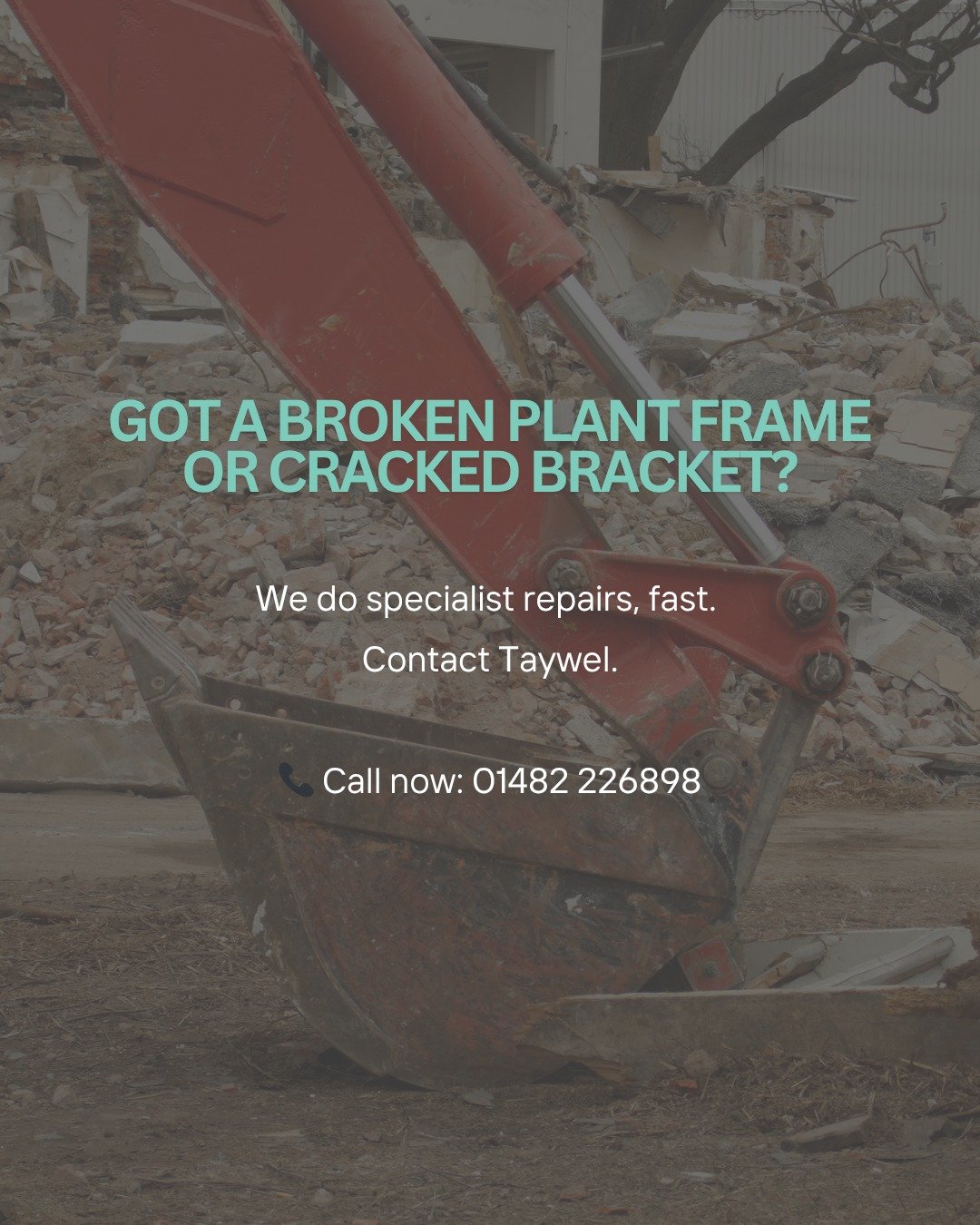 Need heavy-duty repairs &ndash; plant steelwork, lorry chassis or specialist brackets?

👉 Whatever it is, we&rsquo;ll get it built or fixed in no time.
💻 www.taywelengineering.co.uk