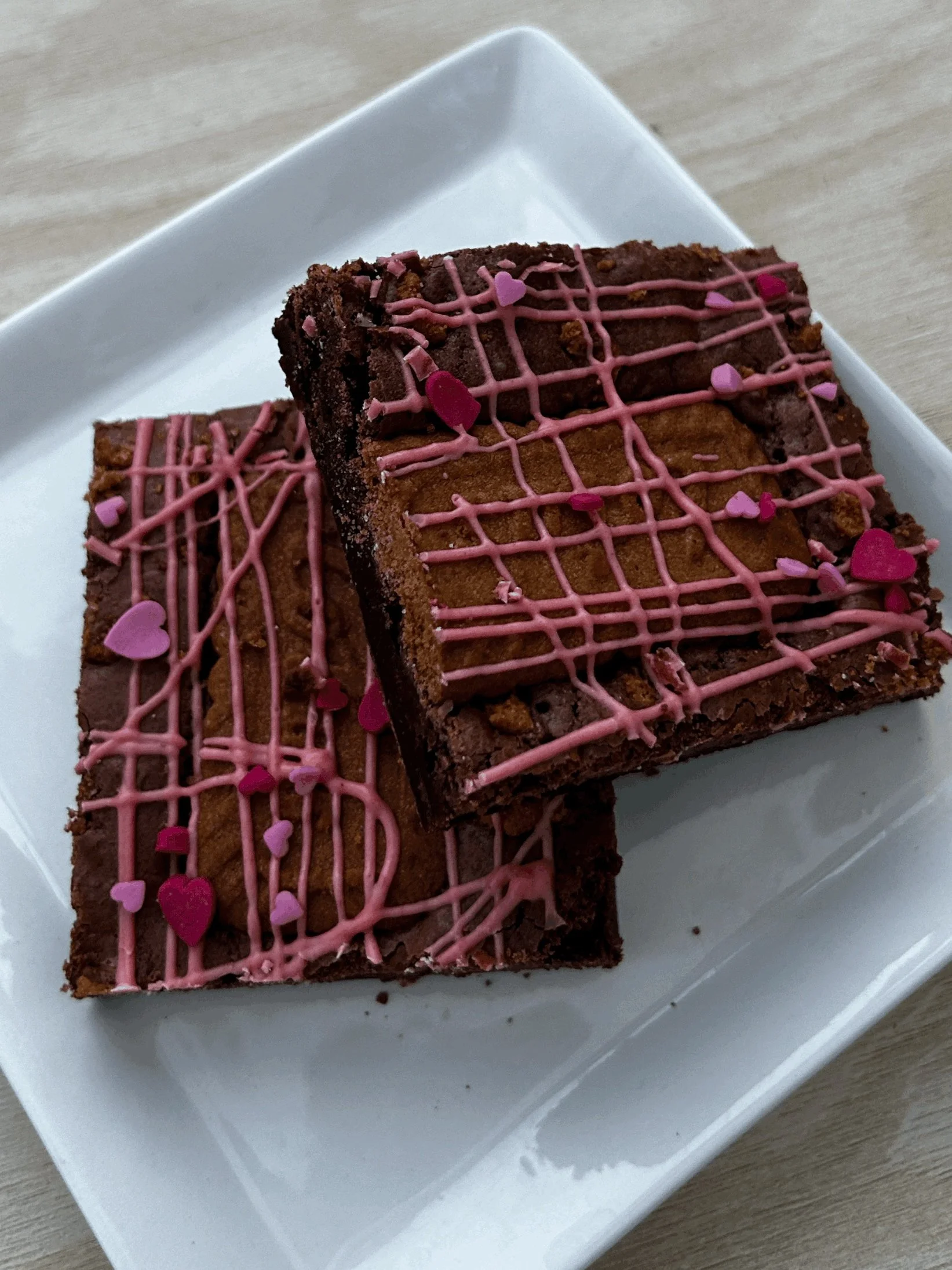 Valentines Brownie/Cookie Box or Personalised Brownie Slab