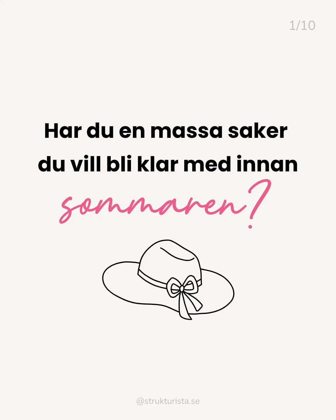 😫 Har du en massa saker du vill bli klar med innan sommaren? 🏖️

Kanske har du 17 projekt ig&aring;ng samtidigt och undrar hur du ska f&aring; &ouml;verblick p&aring; vad du beh&ouml;ver g&ouml;ra inom varje projekt..? 😳

Jag finns h&auml;r f&ouml