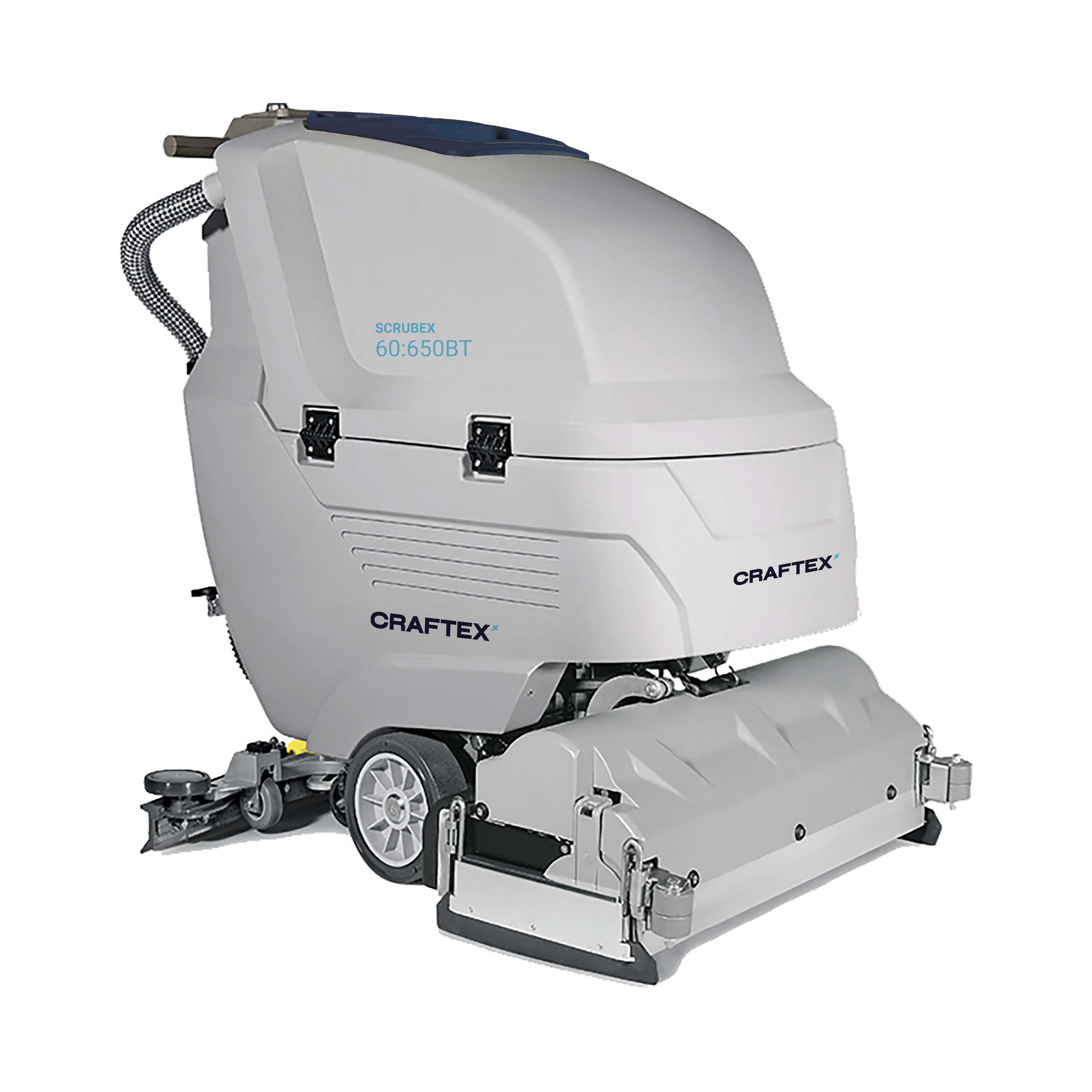Automated floor cleaning machine for large surfaces