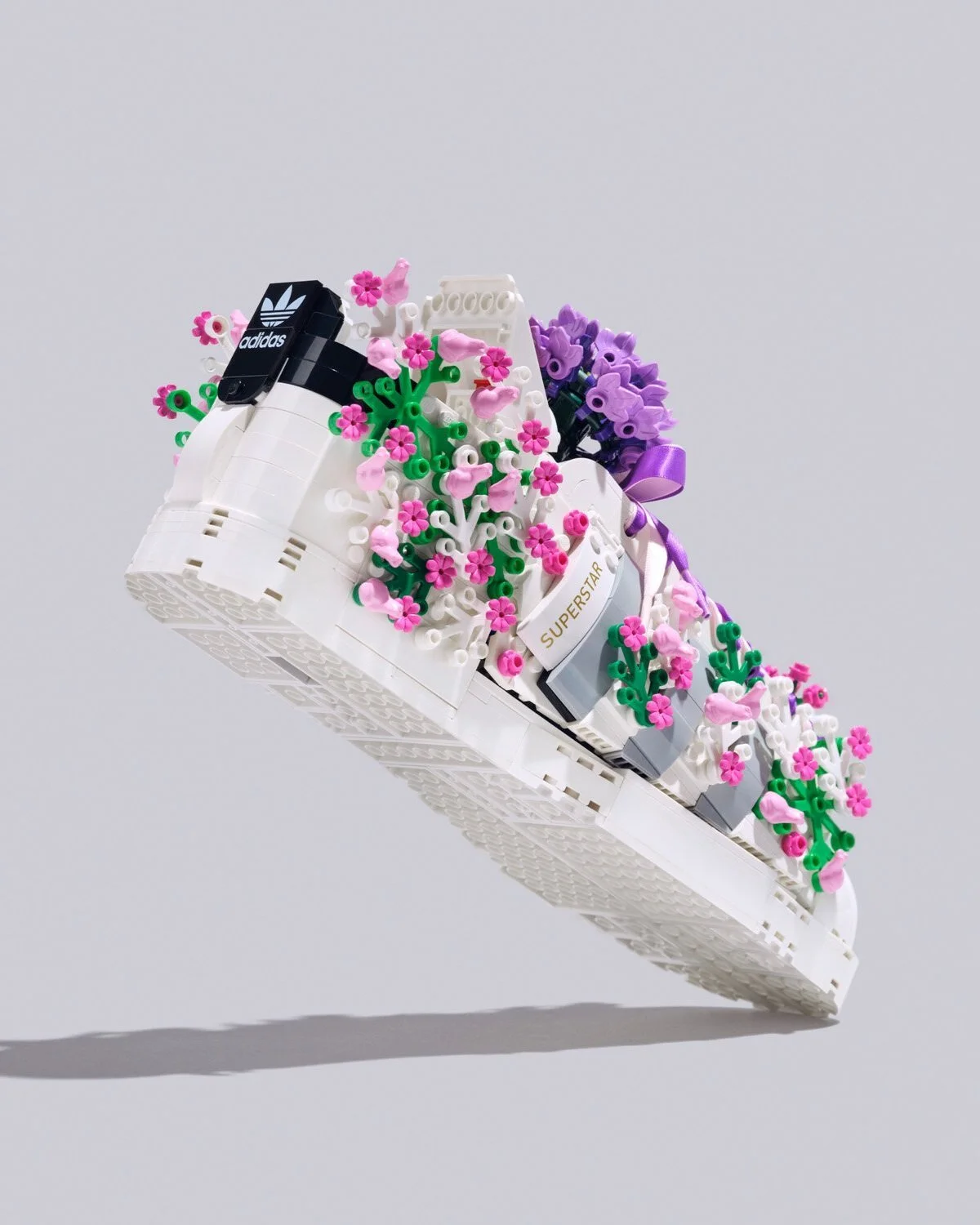 Creative imagery for Lego x Adidas by Joseph Ford, retouched by Eli Calin