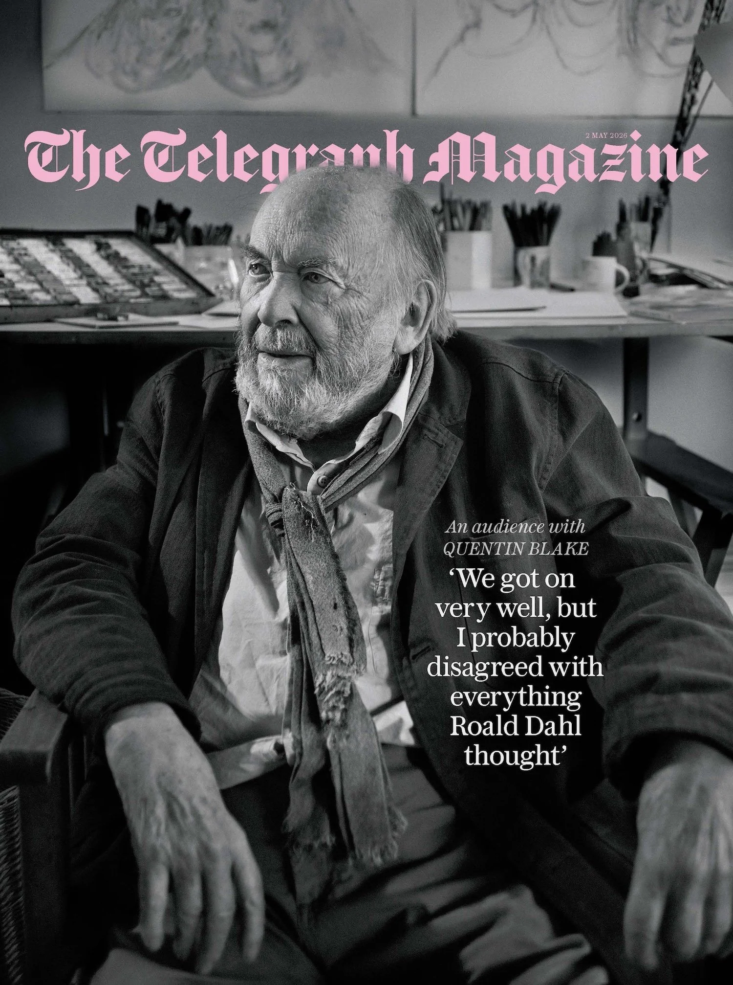 Chris Floyd - Quentin Blake / Telegraph Magazine