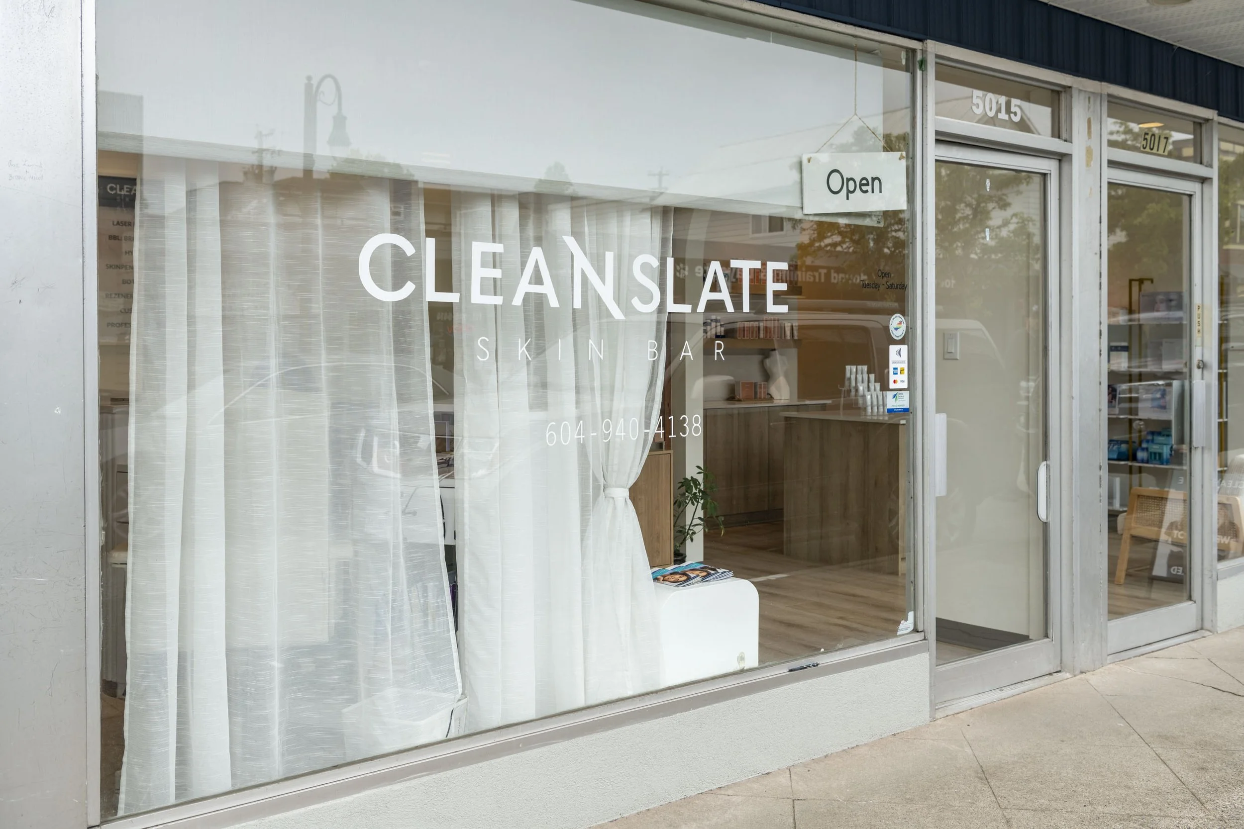 Clean Slate Skin Bar Ladner, BC
