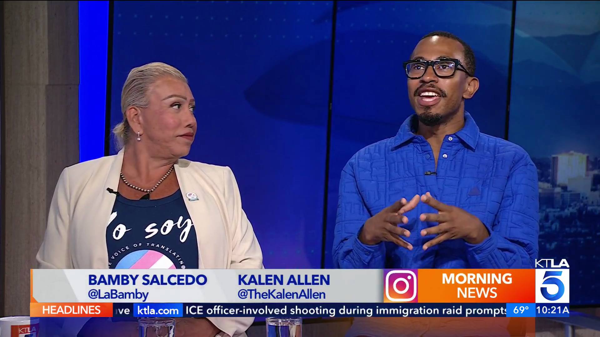 KTLA 5 Bamby Salcedo and Kalen Allen share details about the goal of the upcoming Walk4Humanity