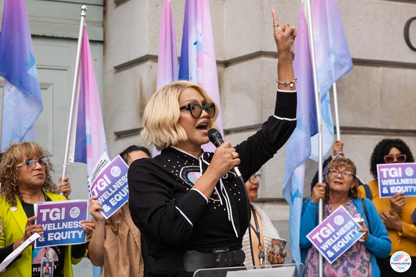 This morning, The TransLatin@ Coalition, joined by community partners, advocates, and allies, hosted a press conference at Los Angeles City Hall to call for full support of the TGI Wellness and Equity Initiative &mdash; a long-overdue commitment to e