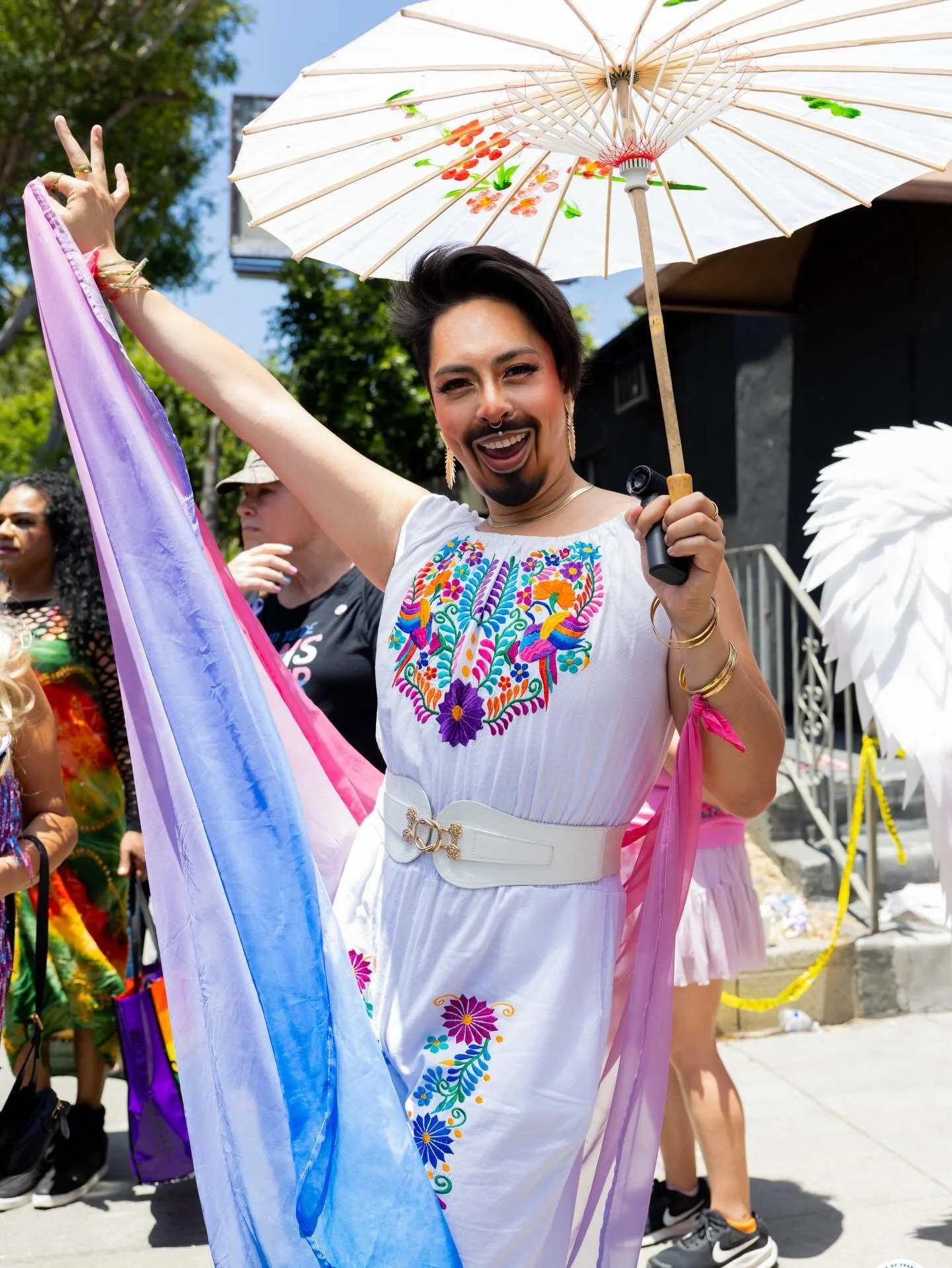 Celebrating our community today!

 🏳️&zwj;⚧️✨A huge thank you to everyone who came out to support&nbsp;**The TransLatin@ Coalition**&nbsp;at the West Hollywood Pride Parade. 

Your love, energy, and visibility made our victory march unforgettable. W