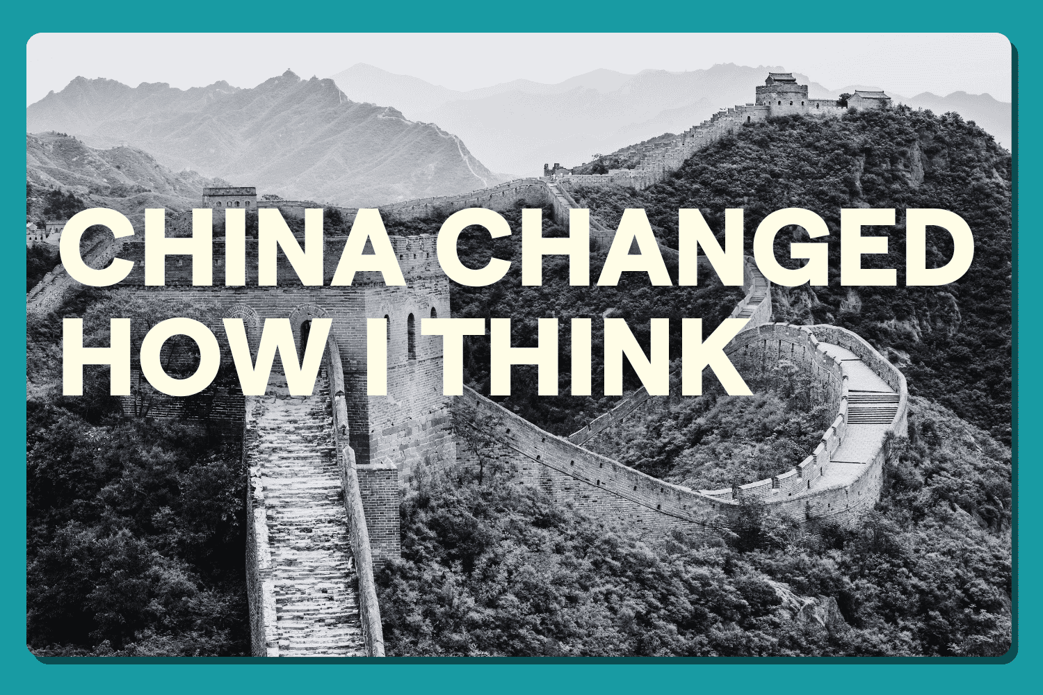 What China Taught Me About Values