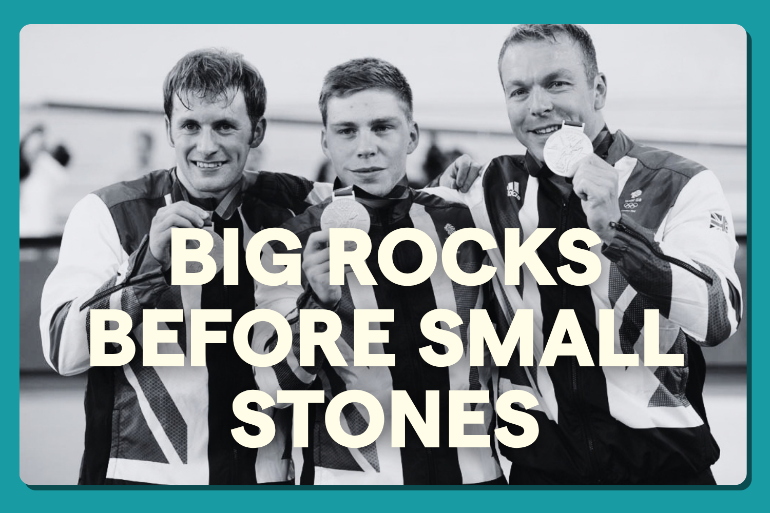 Big Rocks Before Small Stones