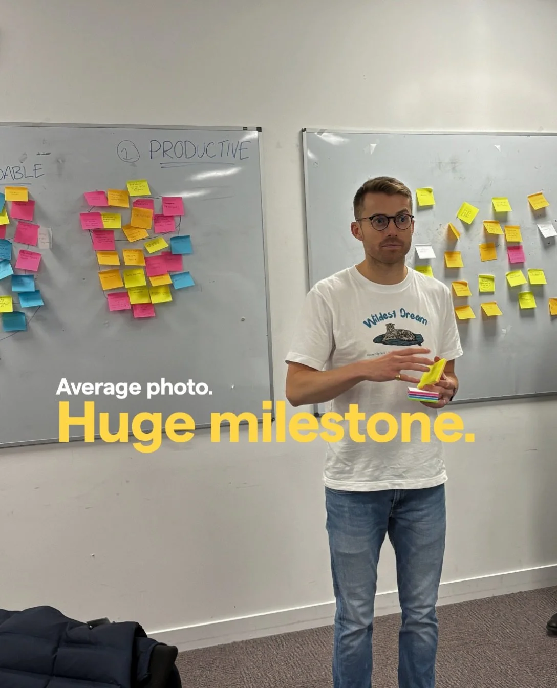 @highperformancepat wouldn&rsquo;t write this so I&rsquo;ll do it for him. 

Today we were on the outskirts of Hatfield in a business park delivering a workshop for a utility company. 

It was a workshop that was A LONG TIME in the making because it 