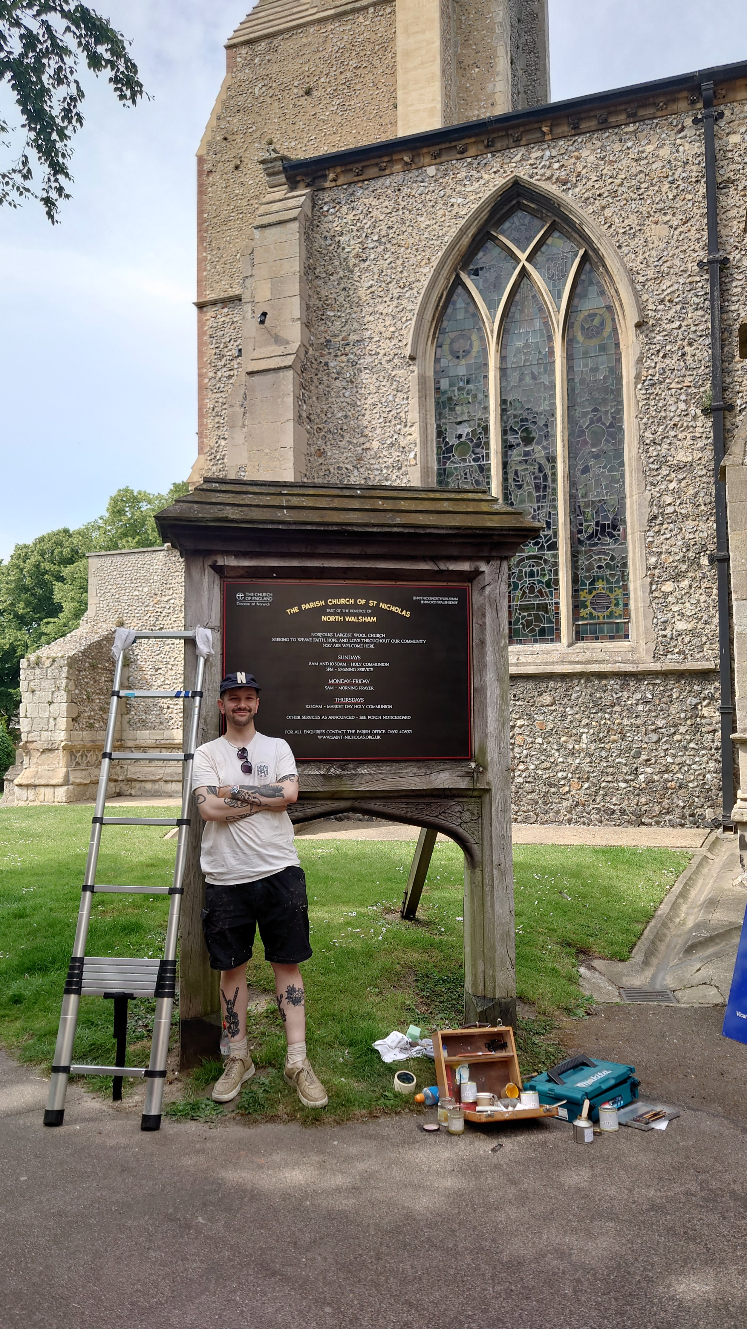 Administering the Historic England HAZ fund in North Walsham, MOPA enabled local crafts people to work on buildings across the town.