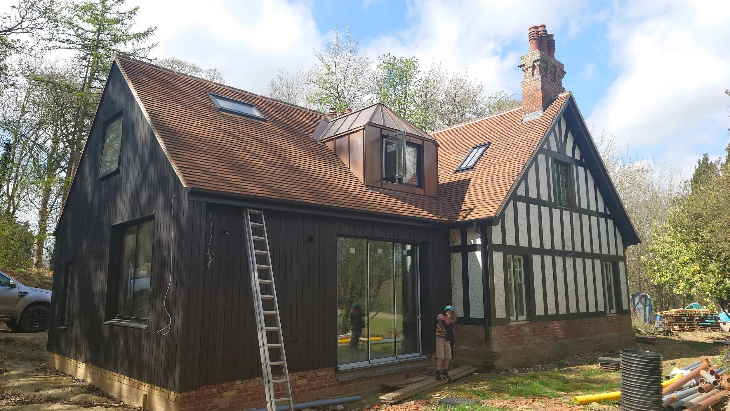 On site at Garden Cottage