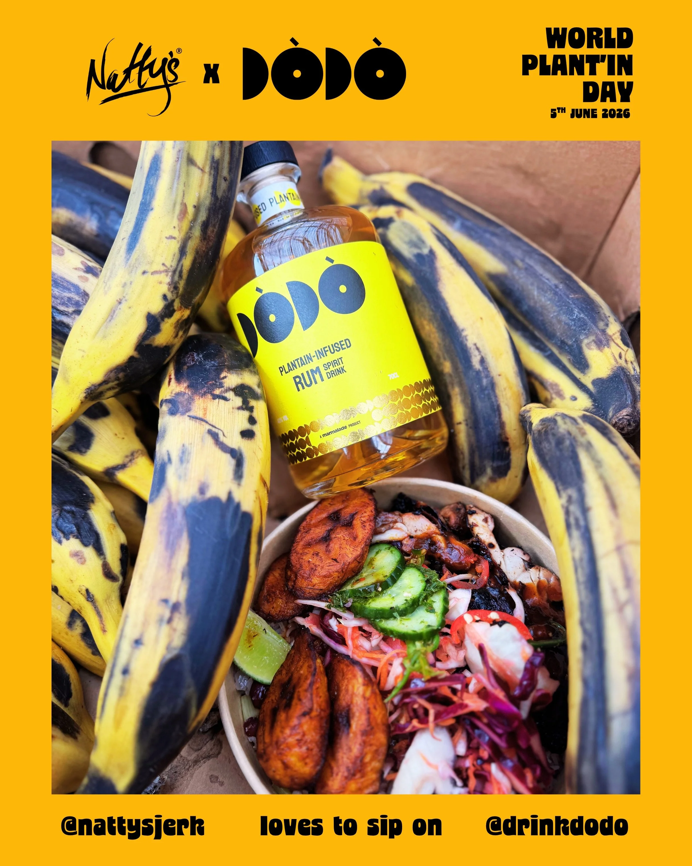 WE SAY PLANTIN, THEY SAY PLANTAIN! 🇯🇲 We&rsquo;re celebrating #WorldPlantainDay with @drinkdodo 💛

Come by Natty&rsquo;s Jerk Shack and try something new - this weekend only! 

📍Natty&rsquo;s Jerk Shack, Portsmouth