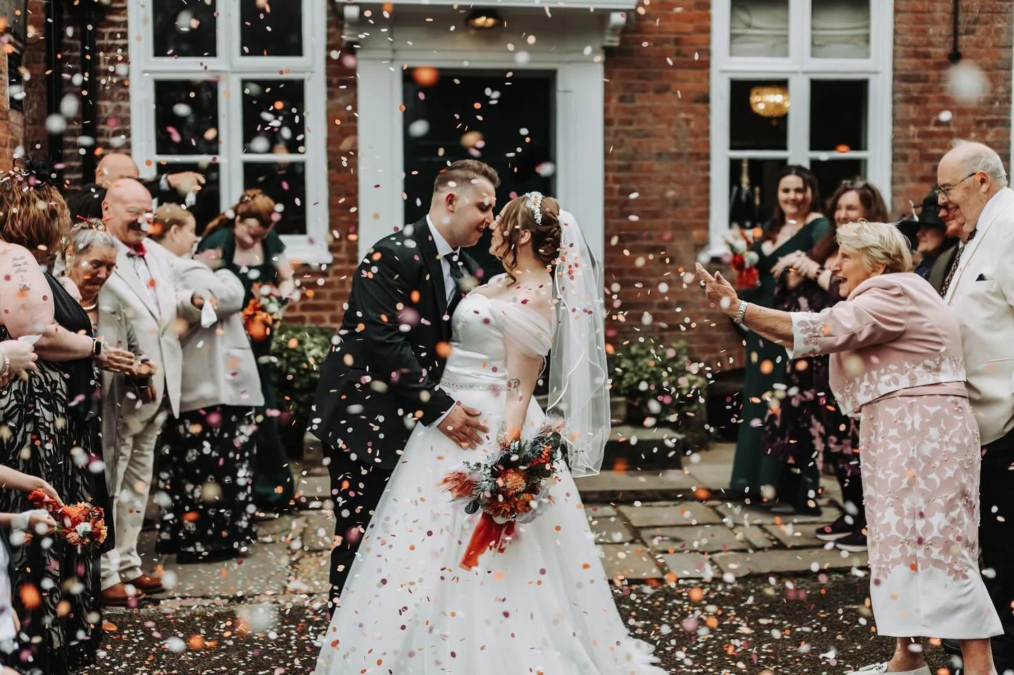 // AND, yesterday I was capturing Kayleigh and Lawrence&rsquo;s big day at the most house. Surrounded by loads of autumn vibes &amp; the odd pumpkin or two, it was so lovely  to see their vision appear from our first meeting 2 years ago !!!
