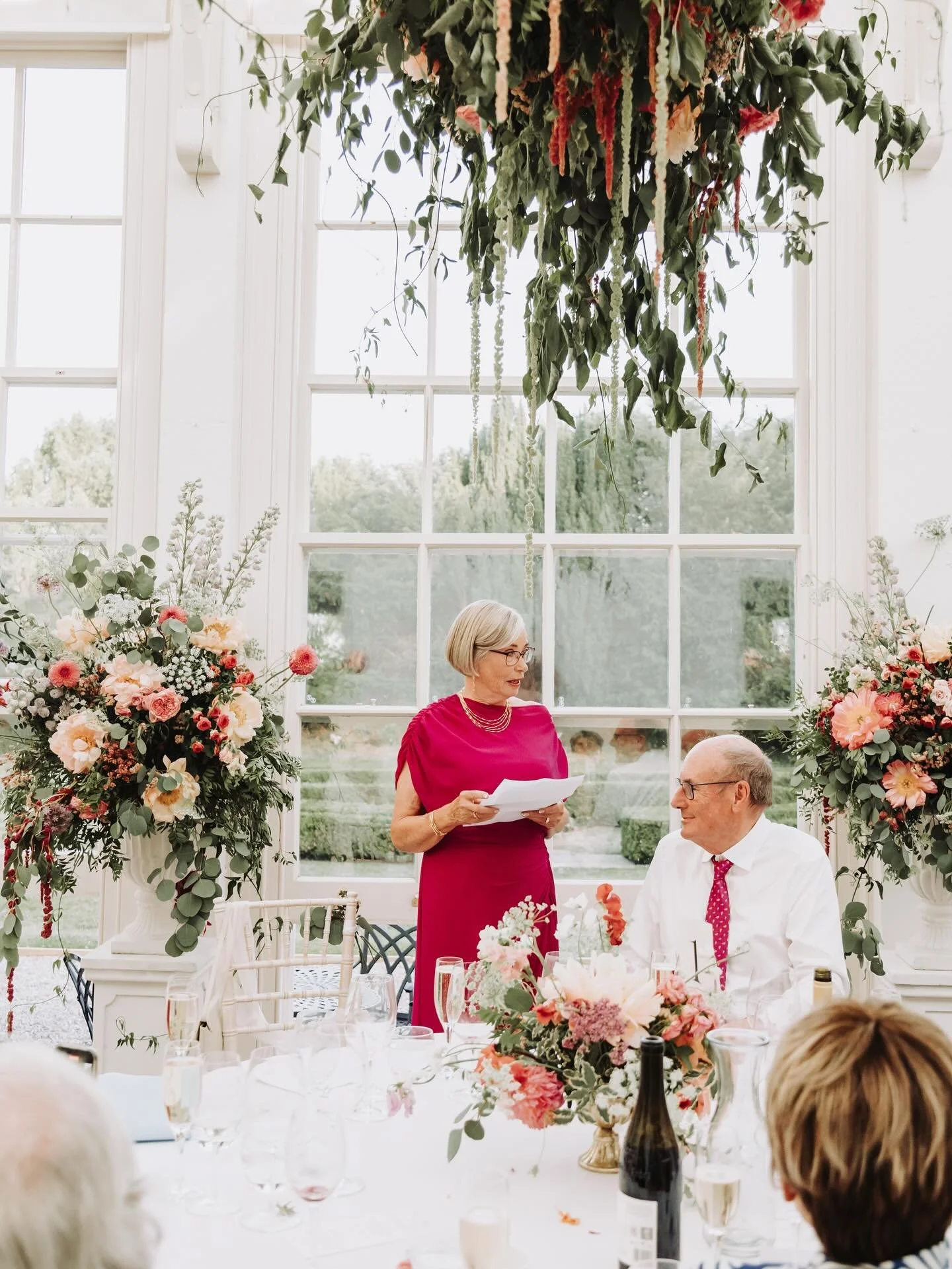 //THE ORANGERY in its full glory!! A beautiful Twilight wedding for Caroline &amp; Davids wedding back in the summer, their story is so beautiful, met in the 20&rsquo;s, life sent them on their separate paths and bought them back together in the 70&r