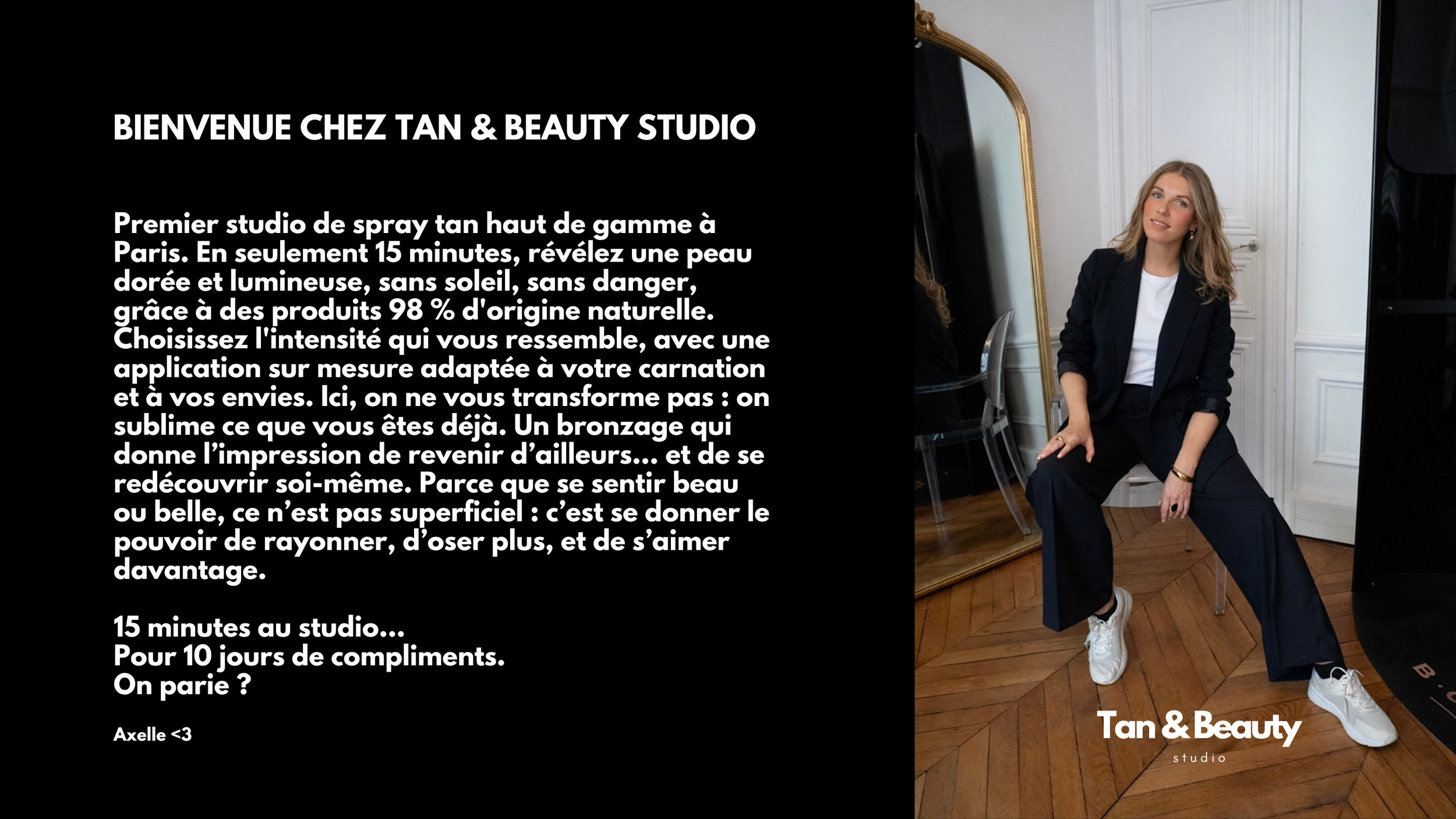 Le secret beauté de cet hiver : le Spray Tan by Tan and Beauty (Paris)