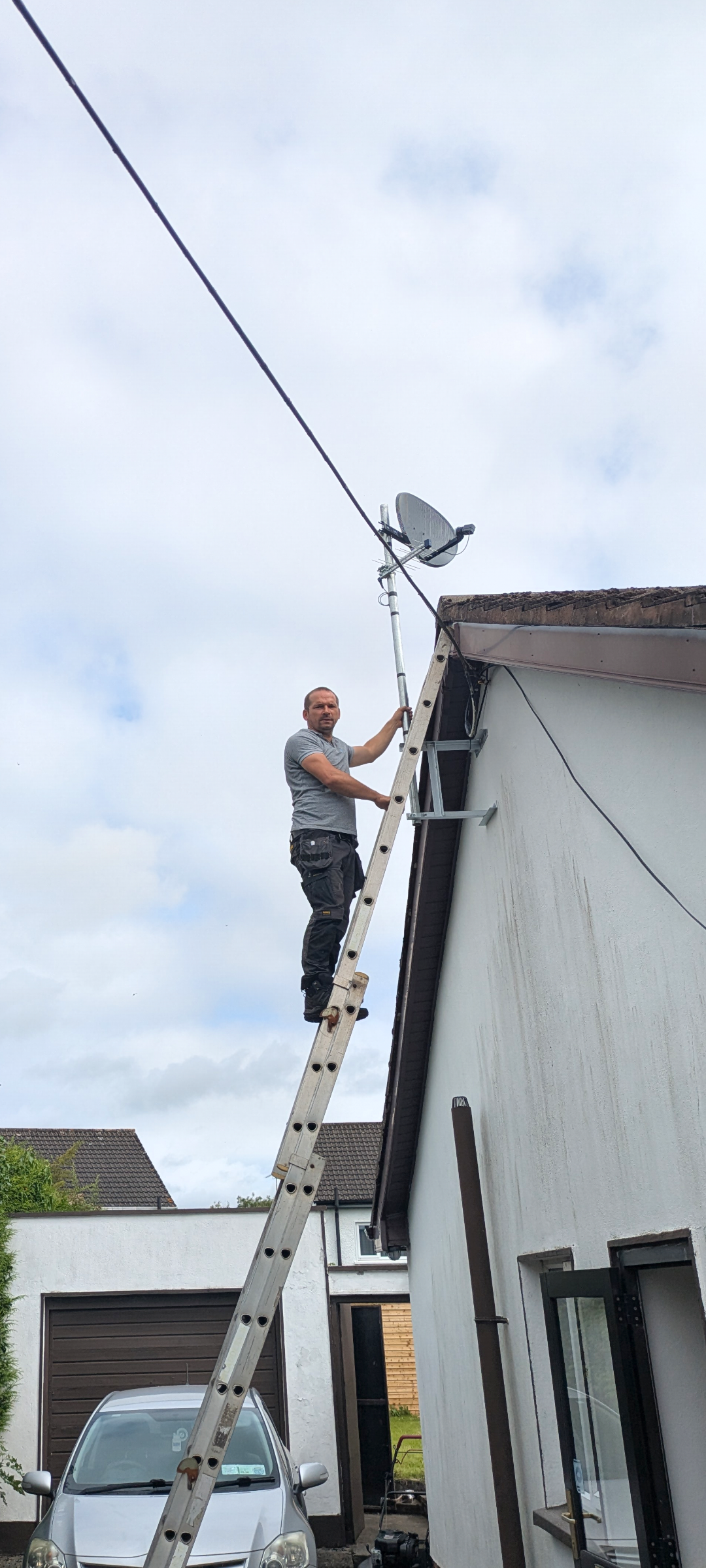 Sky satellite dish removal in Dublin, Meath, Louth and Kildare.