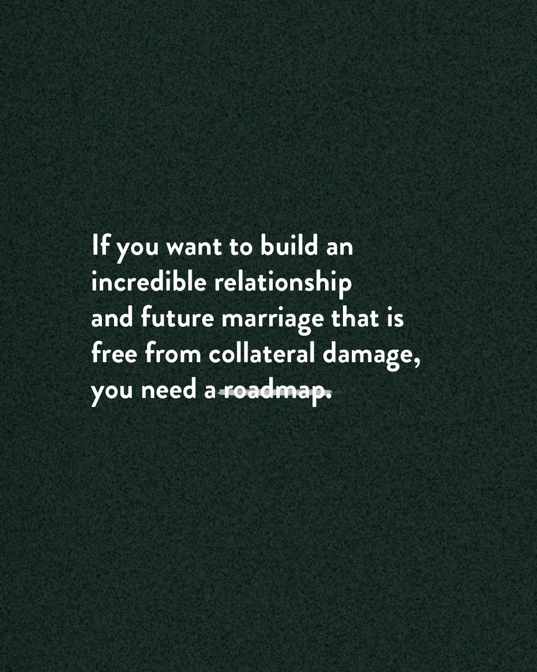 Many people approach How Far is Too Far from the perspective of sin avoidance. That's fine, but it keeps you focused on what you don't want rather than what you do. We need to be able to have a vision for what we want our relationship to actually be 