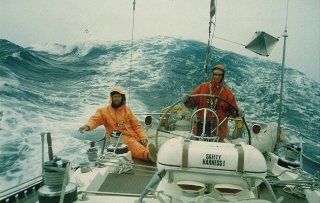 Tapio steering Skopbank Of Finland in Withbread 1981