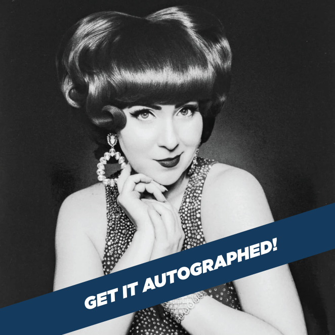 8x10 Lucy B&W Glamour Portrait - Autographed or Unsigned